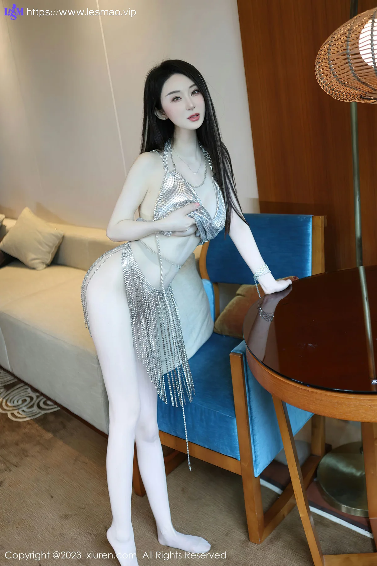 XiuRen 秀人 No.7483 田兮白 首套写真极致美腿1 - 54