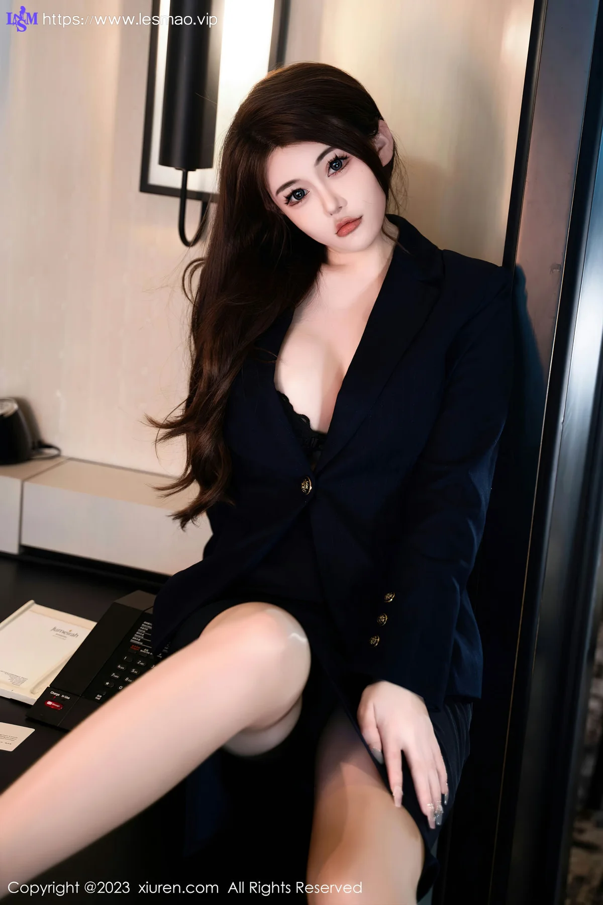 XiuRen 秀人 No.7484  甜妮 写真第一弹OL制服写真3 - 15