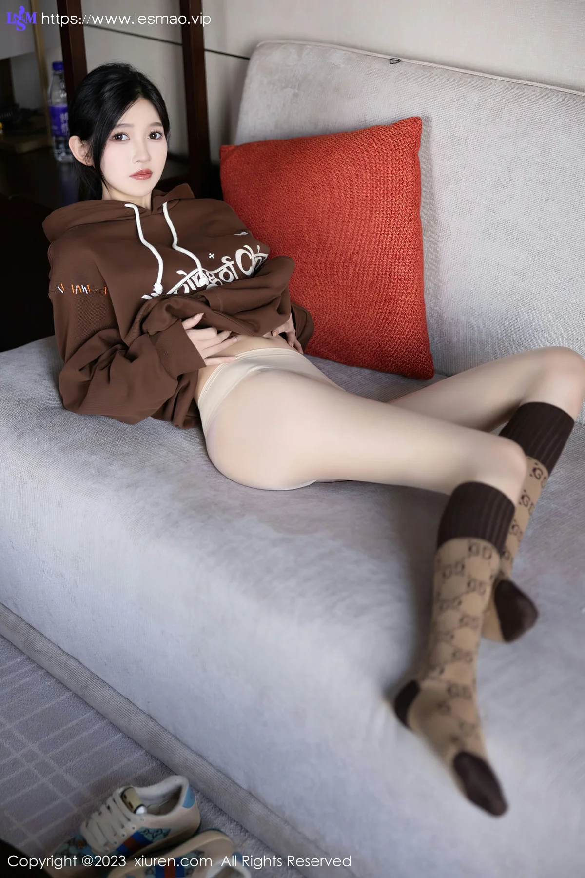 XiuRen 秀人 No.7488  程程程- 咖啡色卫衣性感写真1 - 30