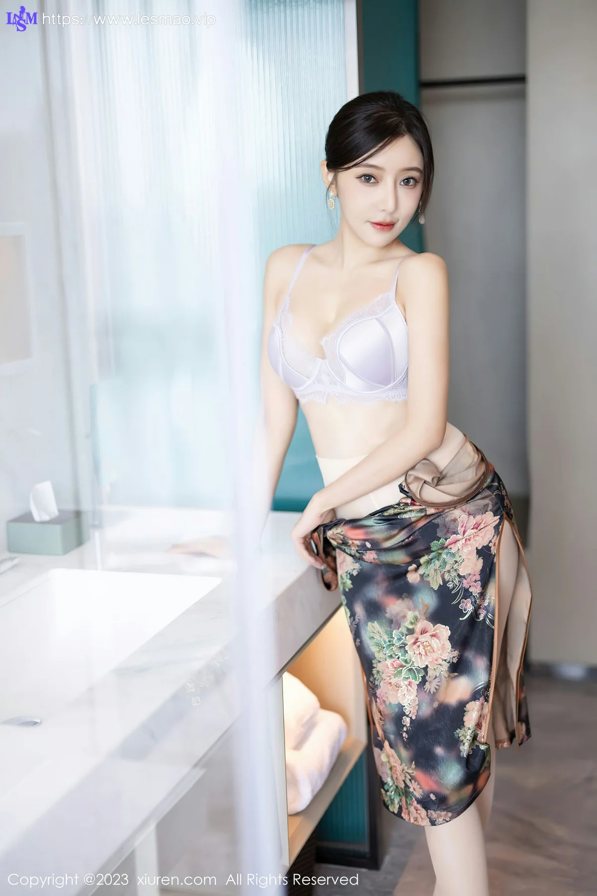 XiuRen 秀人 No.7495  王馨瑶yanni 花纹旗袍安吉旅拍2 - 43