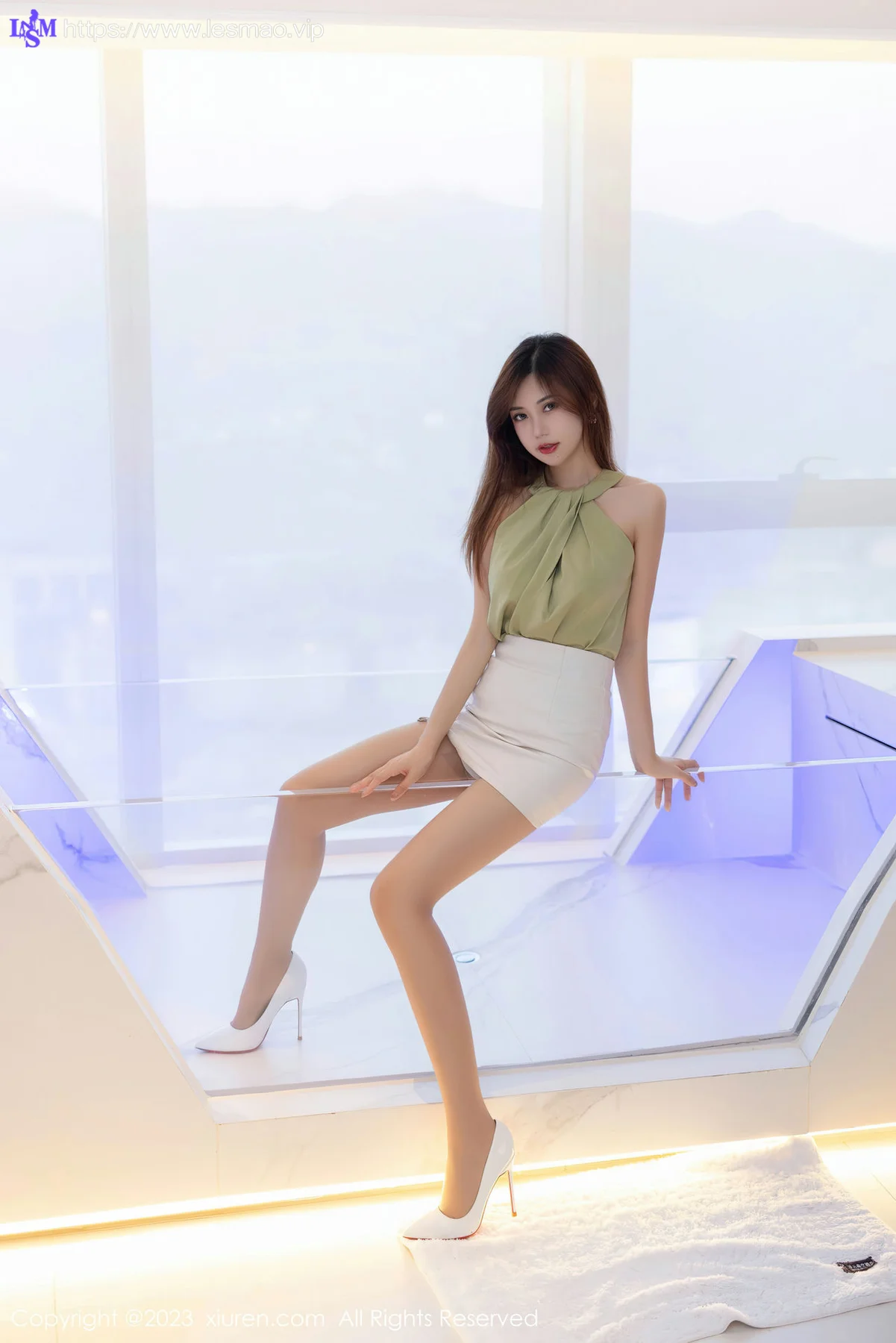 XiuRen 秀人 No.7503  绮里嘉ula 黑色情趣内衣性感写真1 - 18