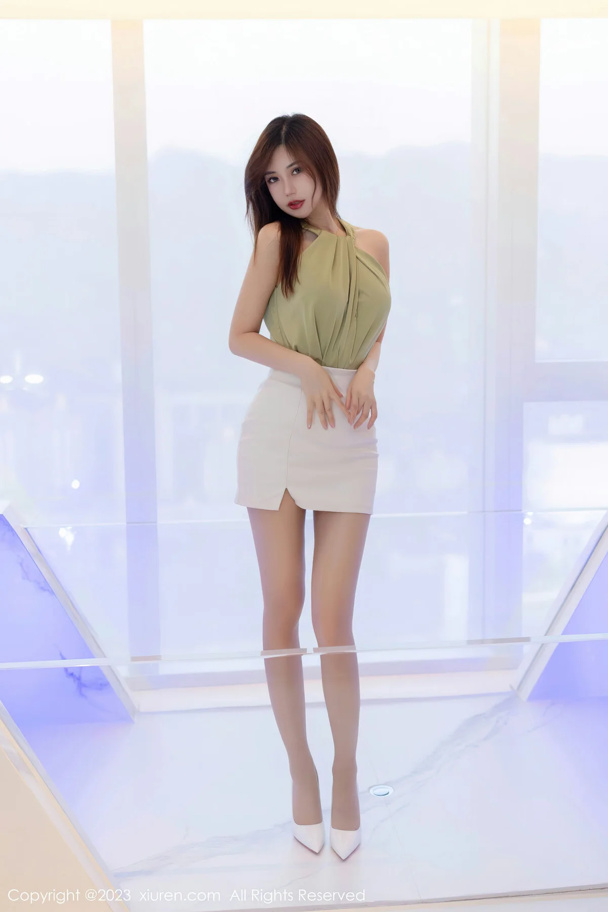 XiuRen 秀人 No.7503  绮里嘉ula 黑色情趣内衣性感写真1 - 22