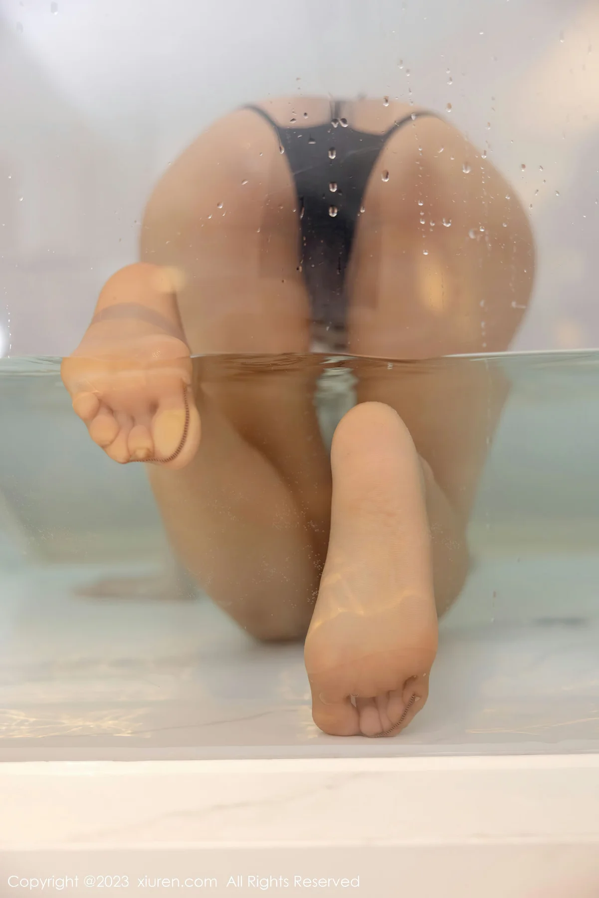 XiuRen 秀人 No.7503  绮里嘉ula 黑色情趣内衣性感写真1 - 66