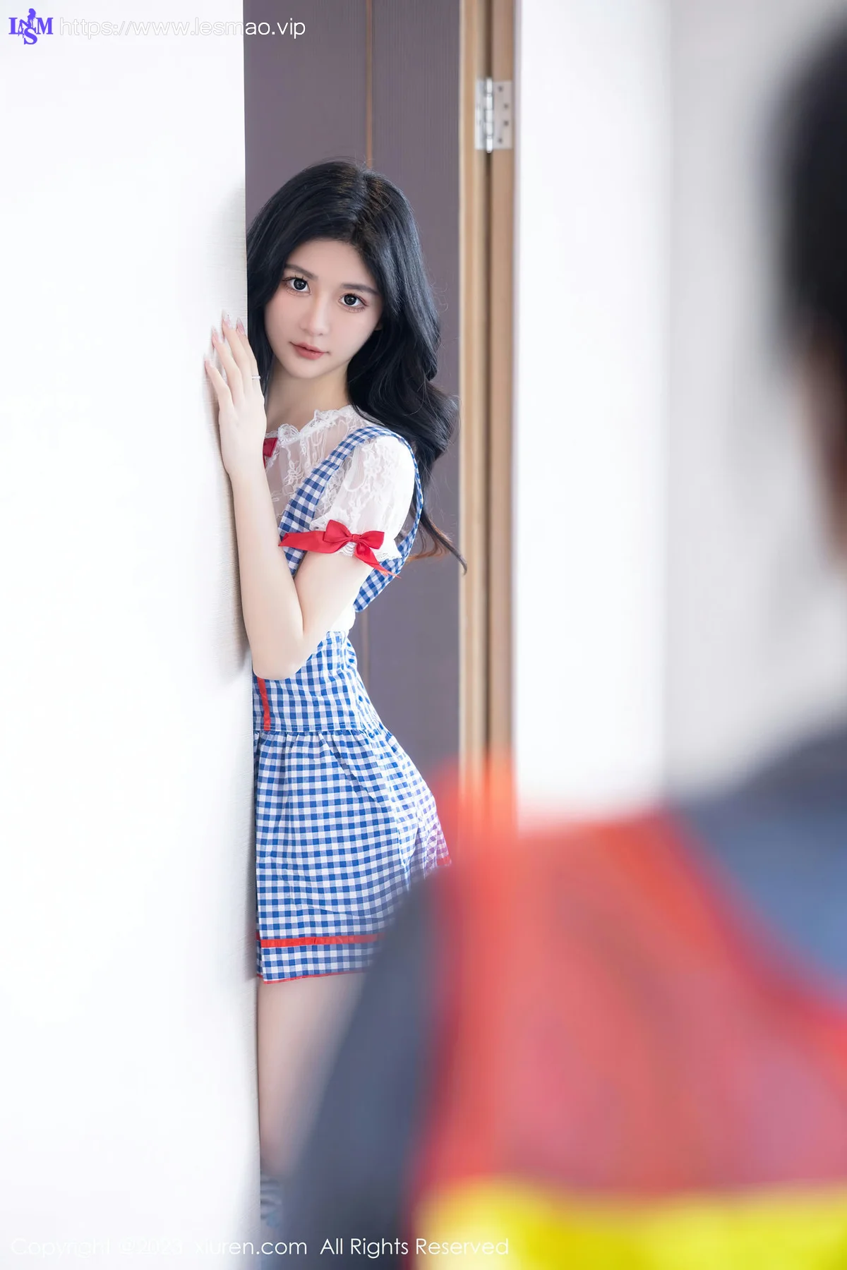 XiuRen 秀人 No.7509  幼幼 格子萝莉裙性感11 - 15