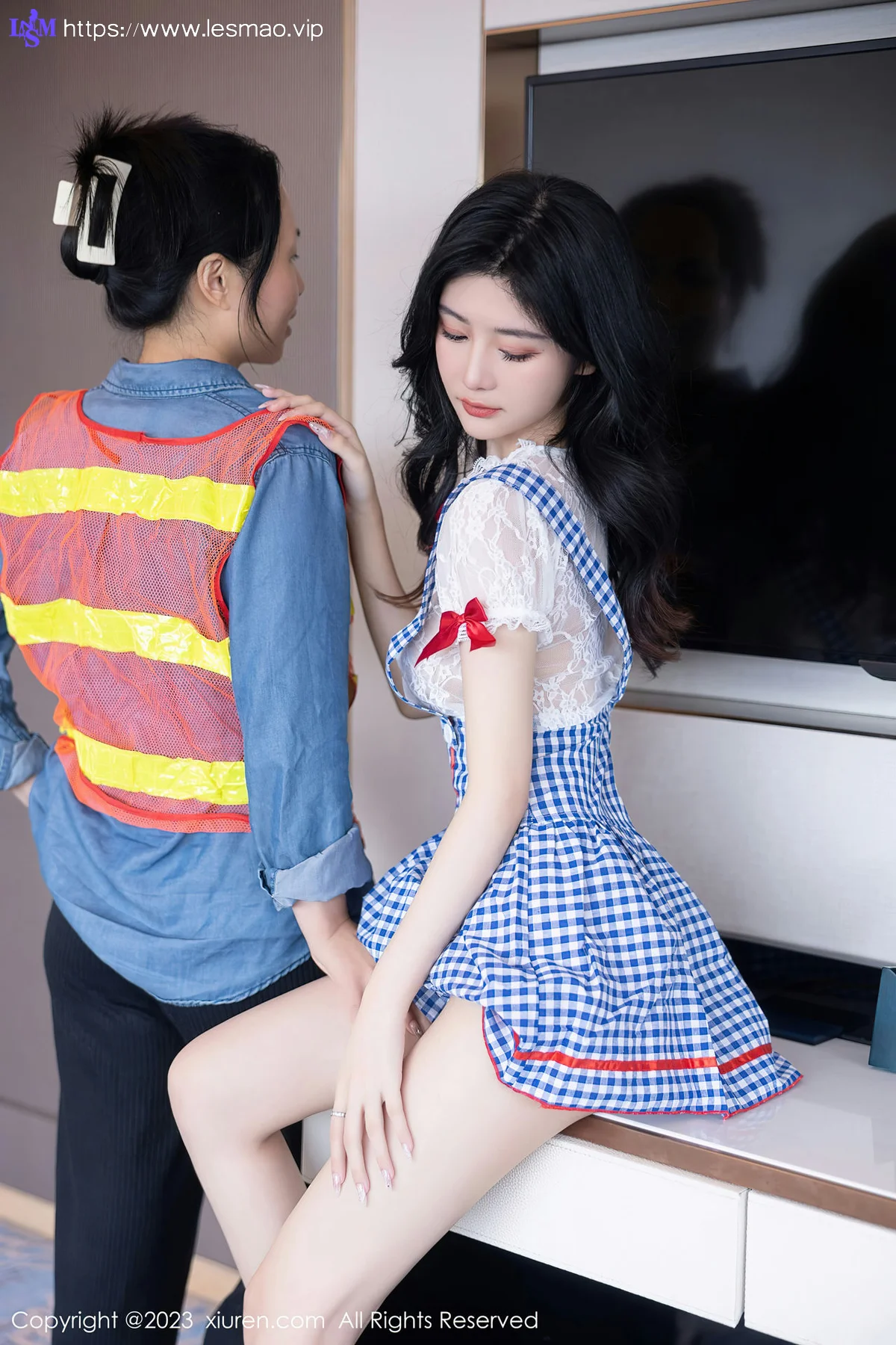 XiuRen 秀人 No.7509  幼幼 格子萝莉裙性感11 - 25
