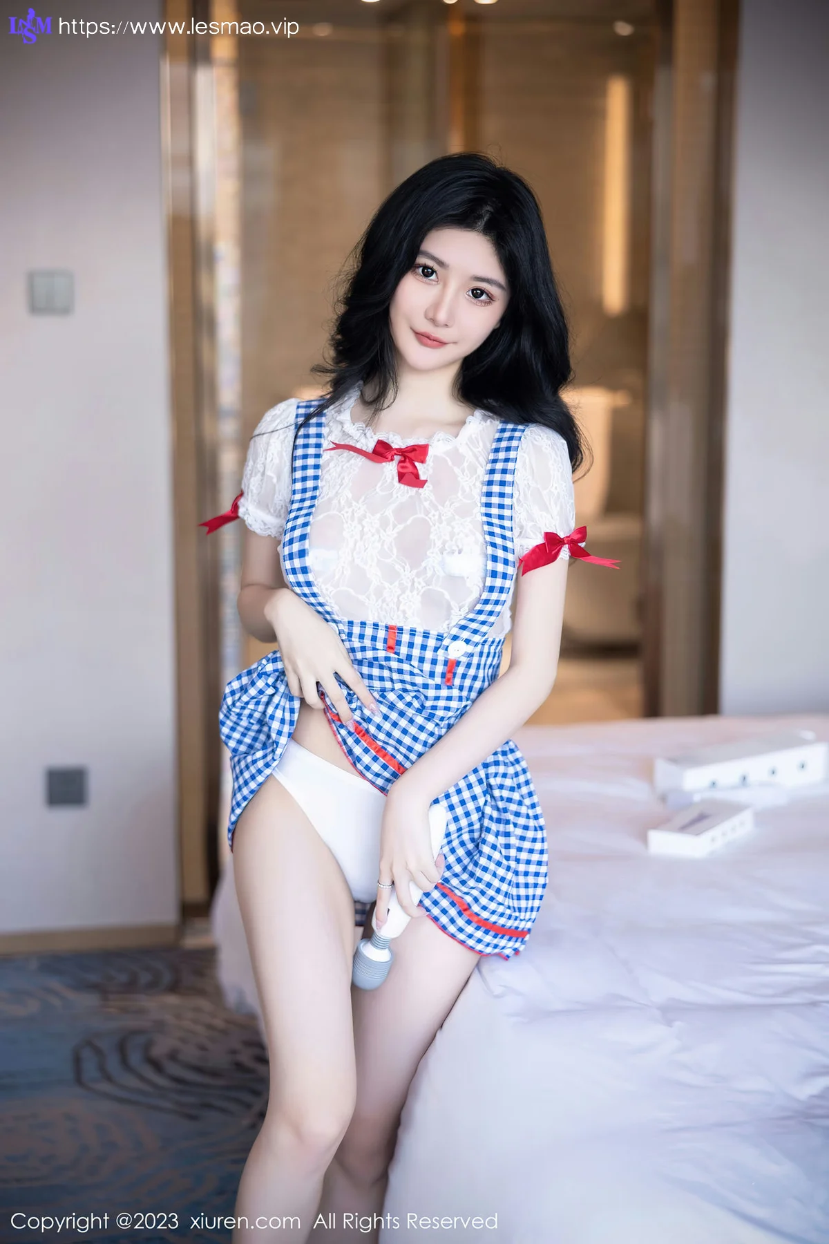 XiuRen 秀人 No.7509  幼幼 格子萝莉裙性感11 - 38