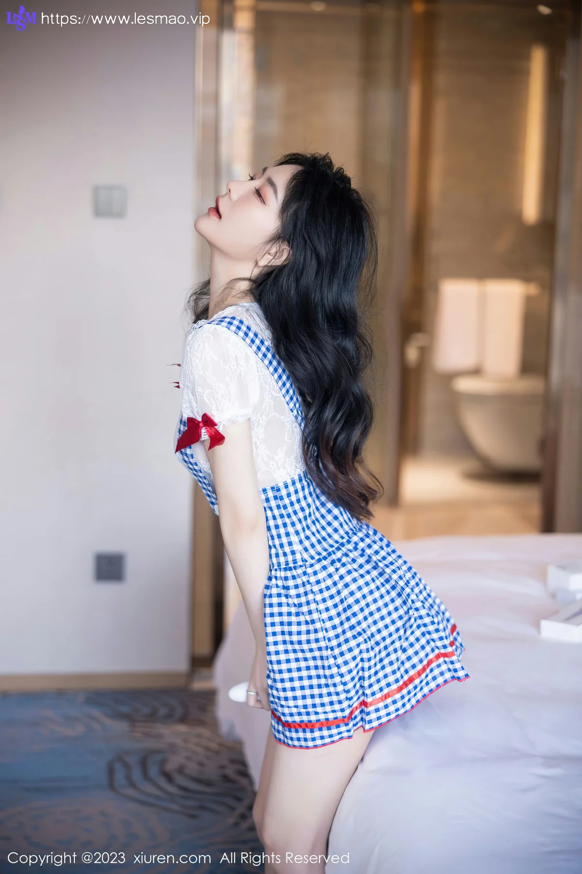 XiuRen 秀人 No.7509  幼幼 格子萝莉裙性感11 - 39
