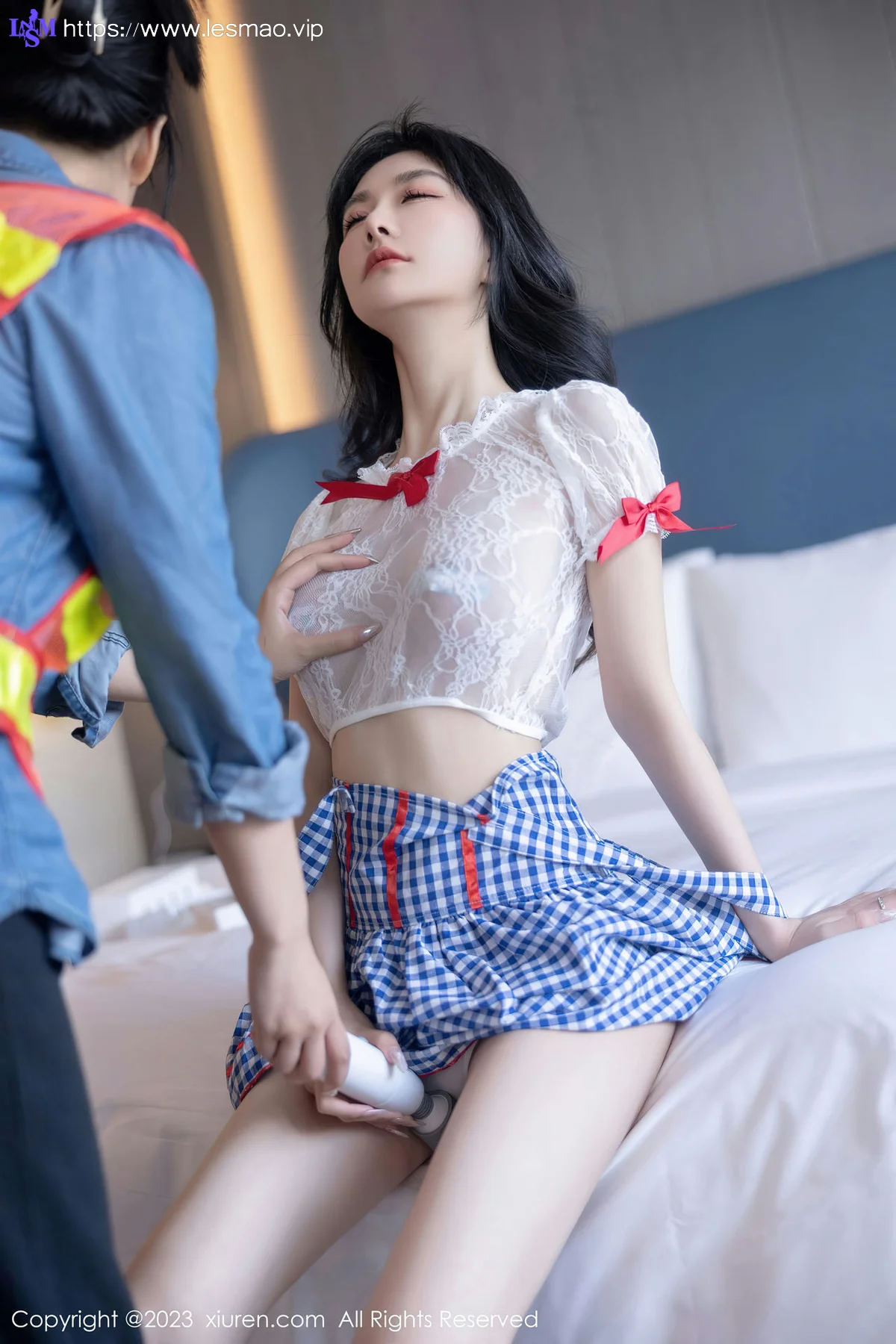 XiuRen 秀人 No.7509  幼幼 格子萝莉裙性感11 - 46