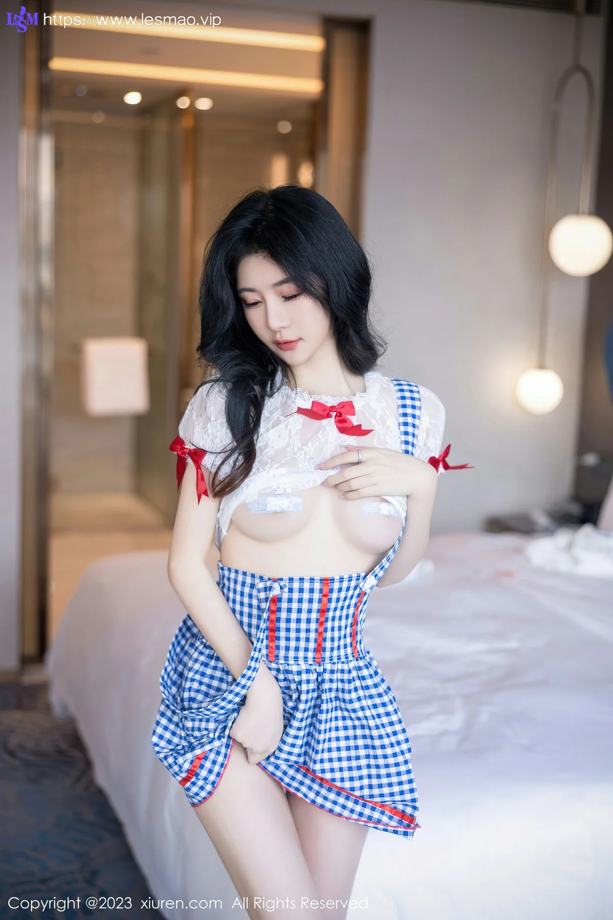 XiuRen 秀人 No.7509  幼幼 格子萝莉裙性感11 - 48