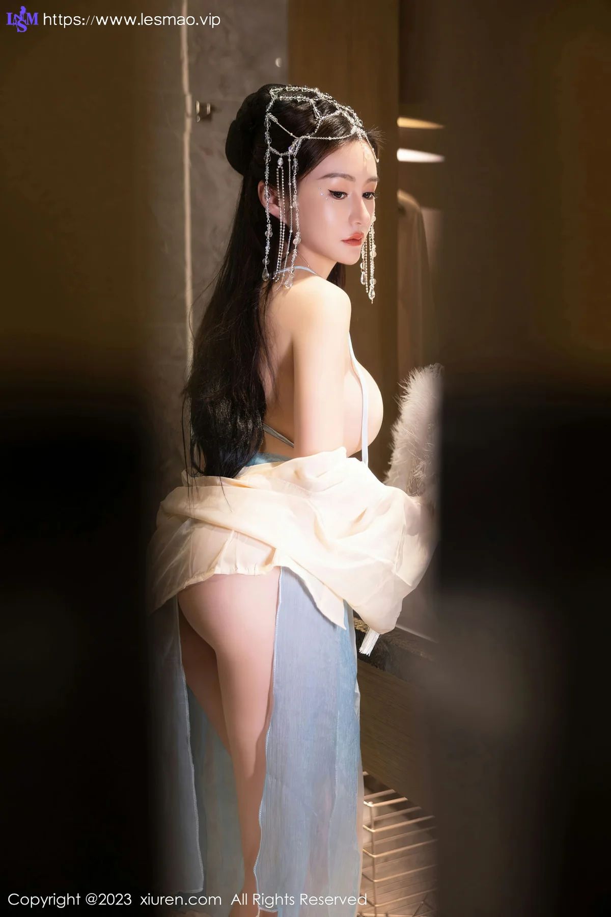 XiuRen 秀人 No.7514  唐宁宁 浅色古装性感写真22 - 51