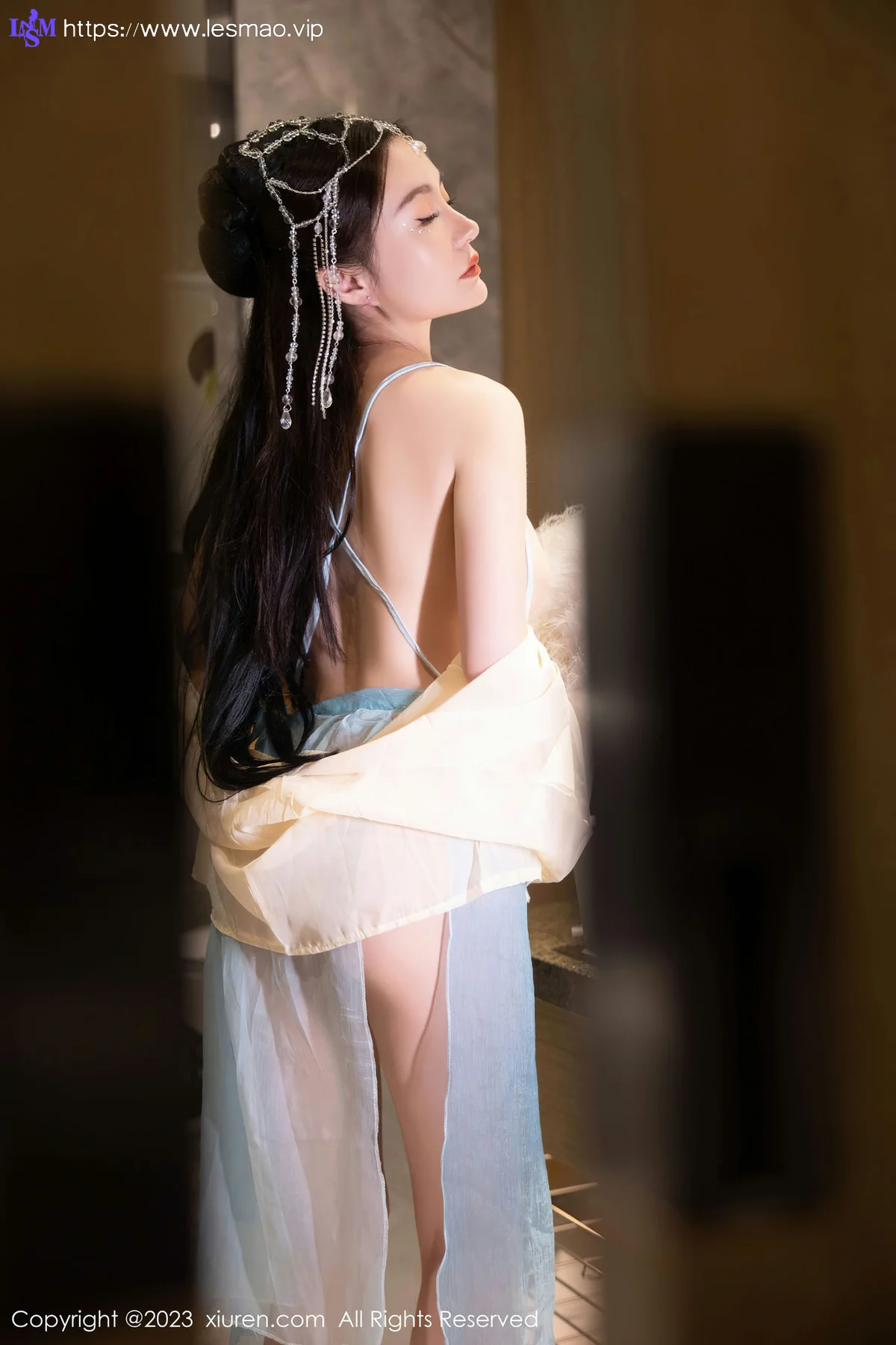 XiuRen 秀人 No.7514  唐宁宁 浅色古装性感写真22 - 53