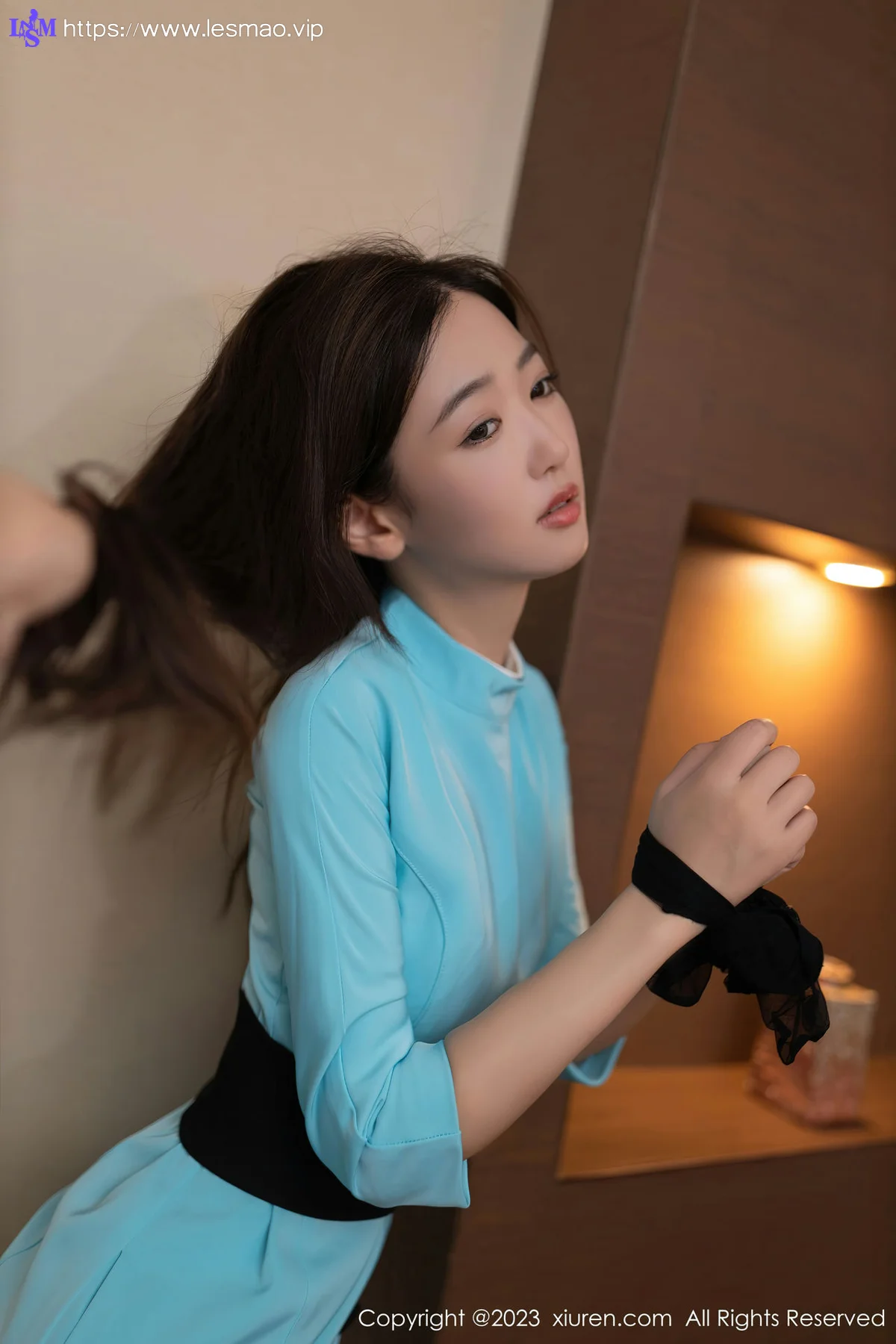 XiuRen 秀人 No.7516  唐安琪 蓝色空姐制服性感写真111 - 17