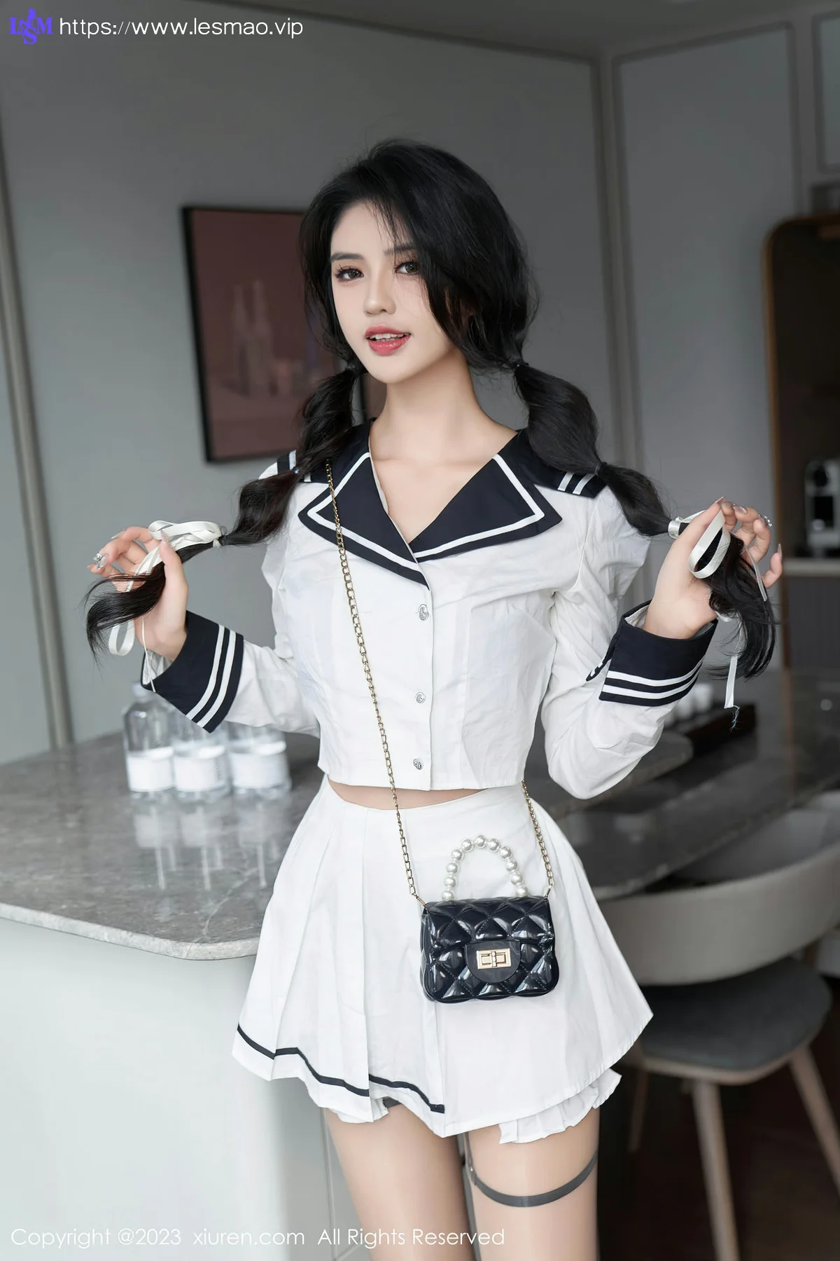 XiuRen 秀人 No.7526  浅浅Danny 紫色蕾丝内衣性感写真3 - 14