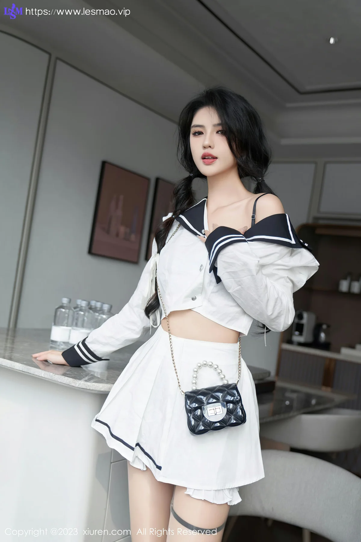 XiuRen 秀人 No.7526  浅浅Danny 紫色蕾丝内衣性感写真3 - 27