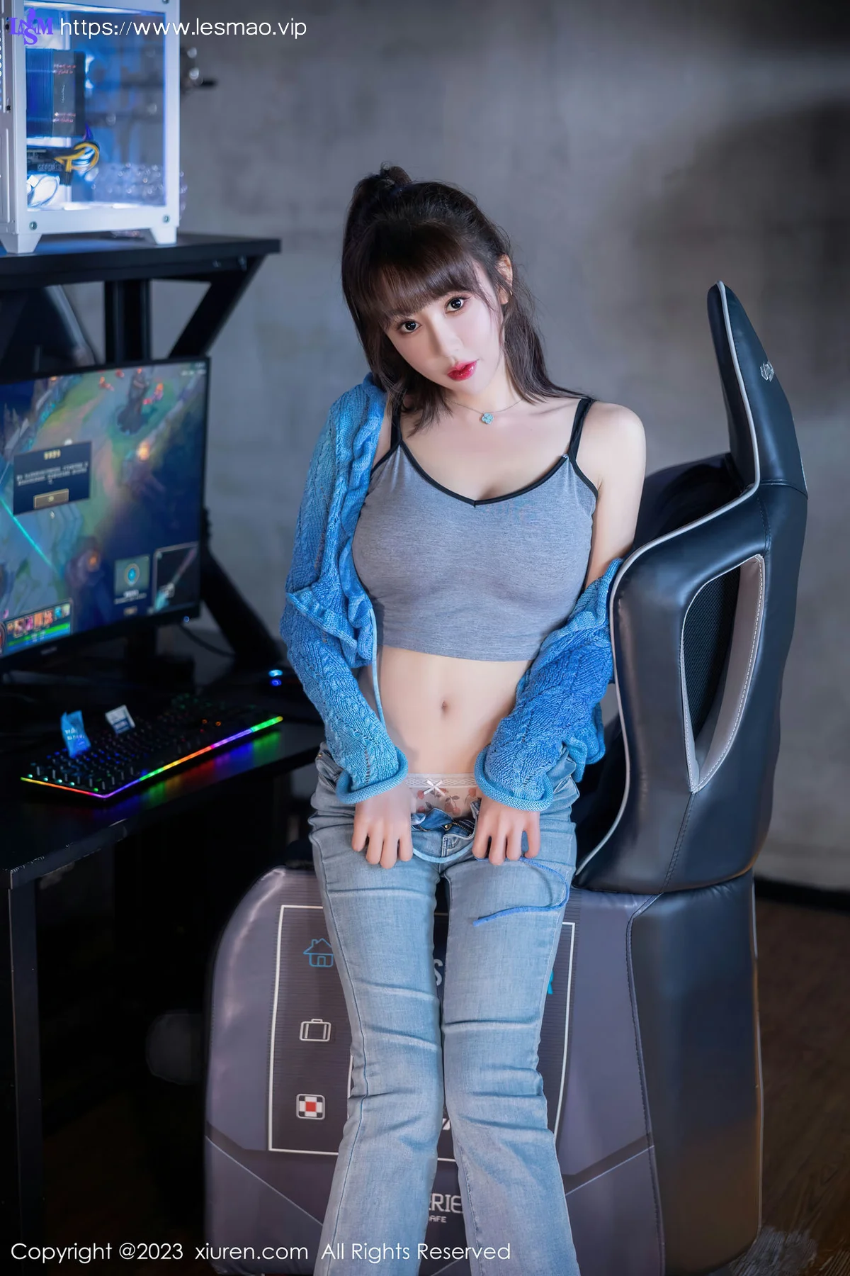 XiuRen 秀人 No.7540  白笑笑 极致美腿性感写真11 - 12