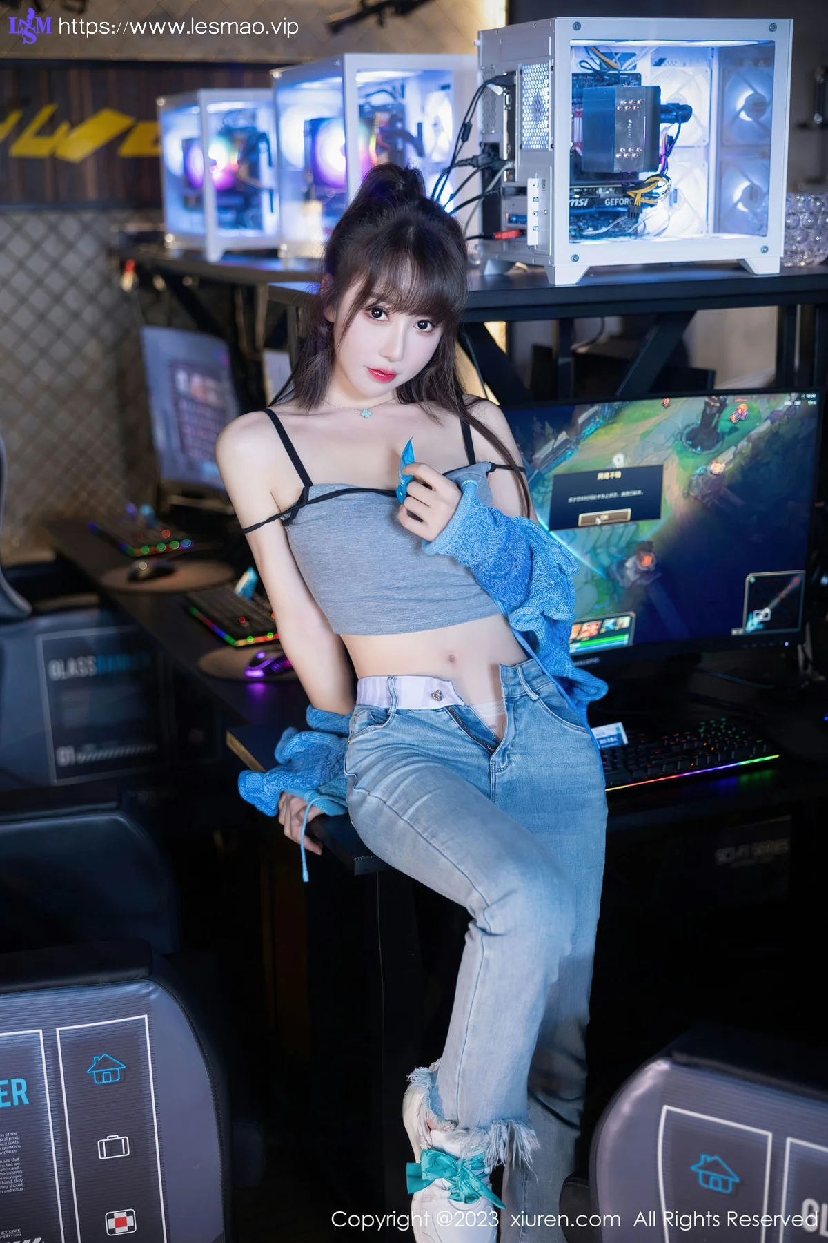 XiuRen 秀人 No.7540  白笑笑 极致美腿性感写真11 - 17