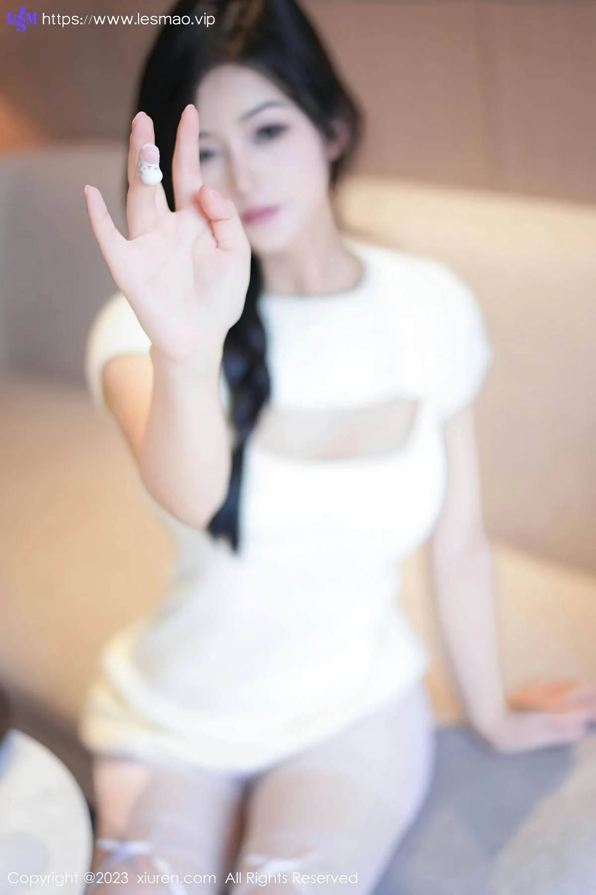 XiuRen 秀人 No.7541  谭小灵 诱人白色丝袜性感写真1 - 20