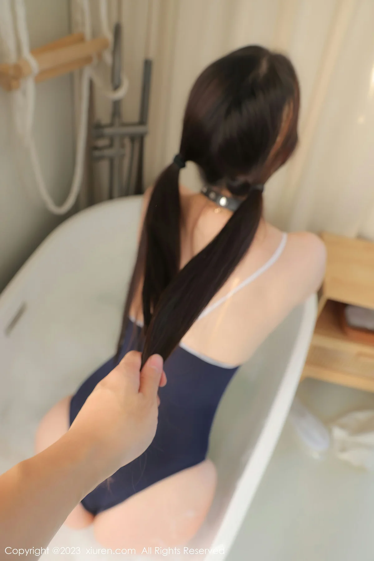 XiuRen 秀人 No.7565 诗诗kiki 灰色死库水性感写真1 - 57