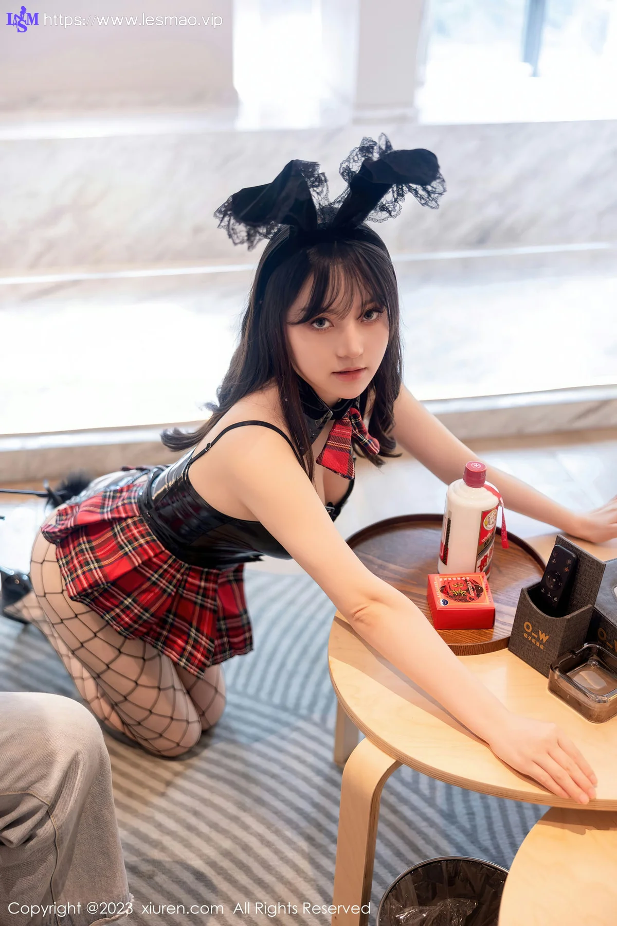 XiuRen 秀人 No.7575 豆瓣酱 网格袜性感写真111 - 15