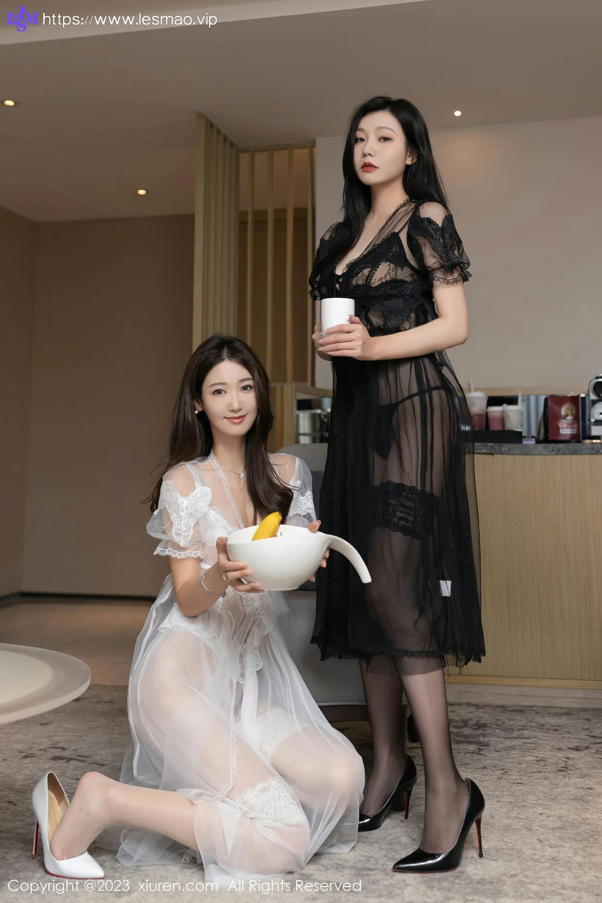 XiuRen 秀人 No.7578 唐安琪和安然anran模特合集写真111 - 11