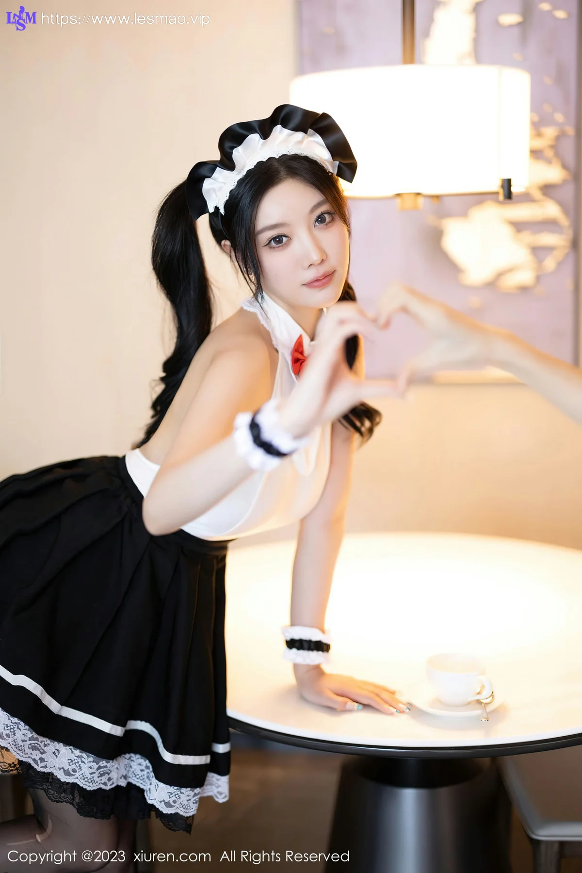 XiuRen 秀人 No.7590  杨晨晨Yome 白色蕾丝内衣性感写真2 - 13