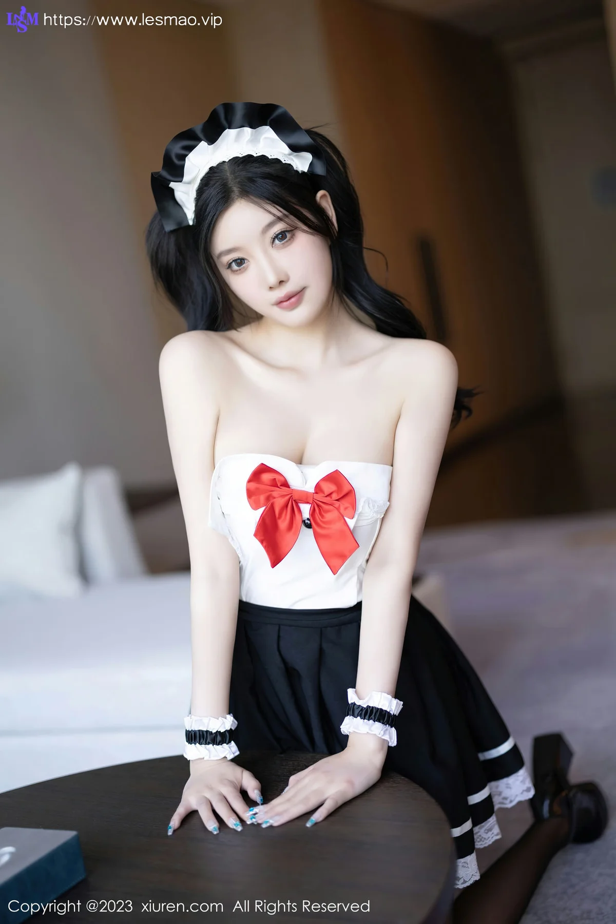 XiuRen 秀人 No.7590  杨晨晨Yome 白色蕾丝内衣性感写真2 - 36