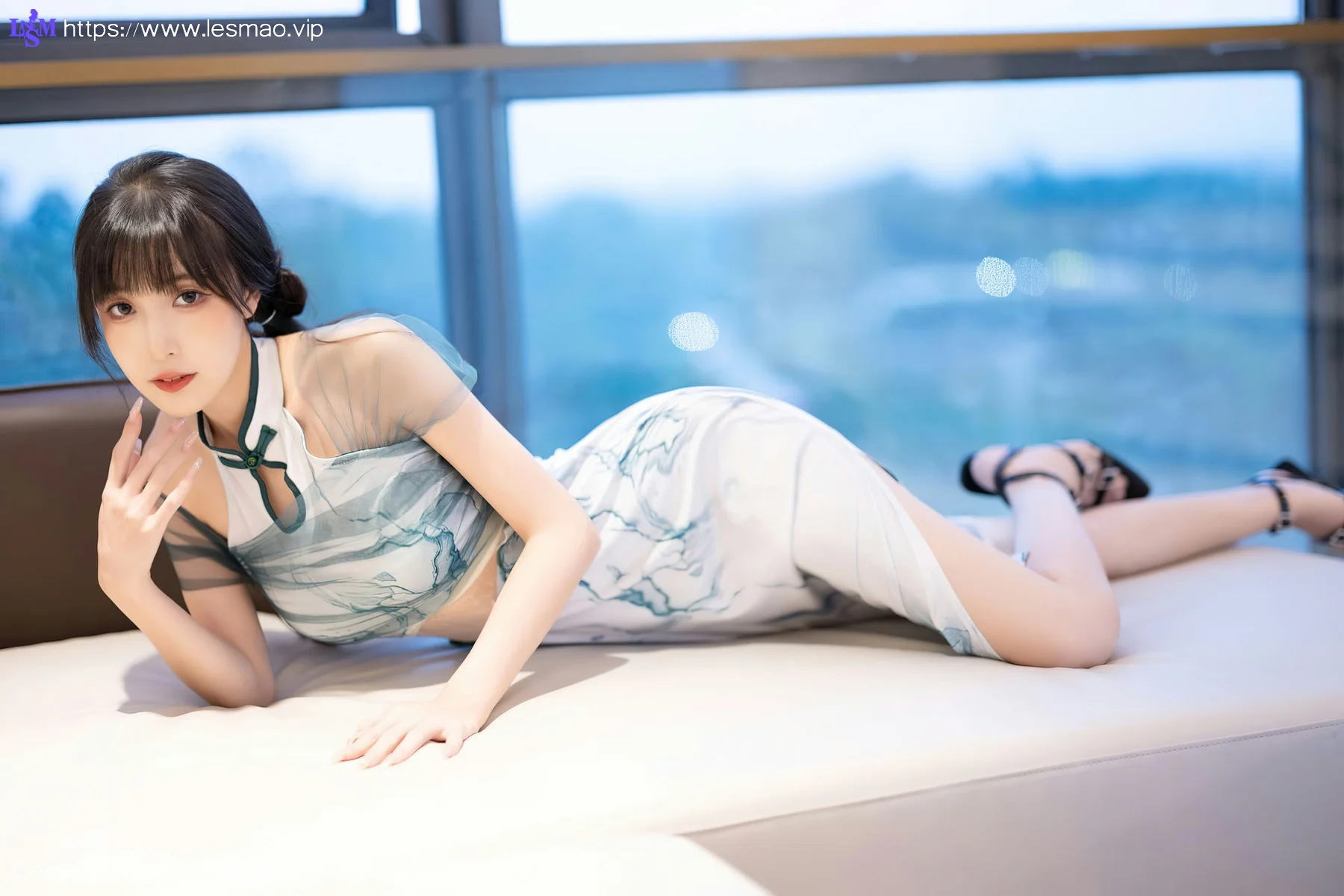 XiuRen 秀人 No.7605  林星阑 图案旗袍性感写真1 - 17