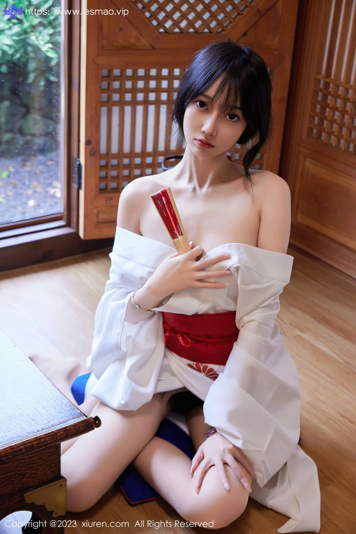 XiuRen 秀人 No.7610  玥儿玥er 白色日式和服济州岛旅拍33 - 5