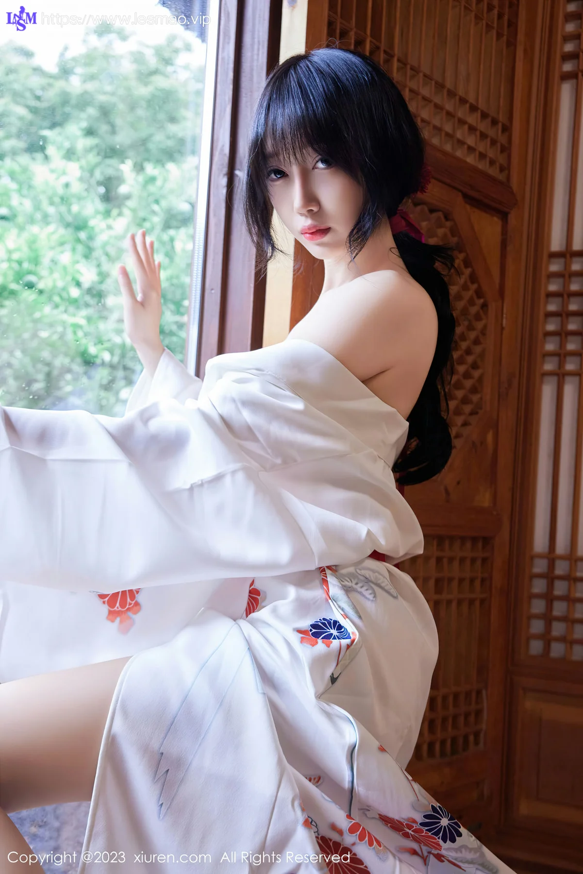 XiuRen 秀人 No.7610  玥儿玥er 白色日式和服济州岛旅拍33 - 14