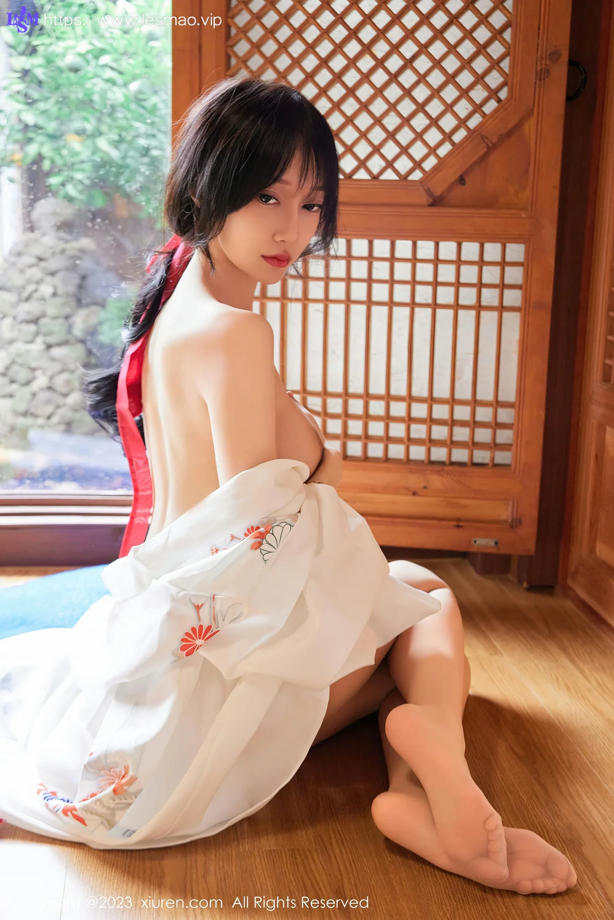 XiuRen 秀人 No.7610  玥儿玥er 白色日式和服济州岛旅拍33 - 31