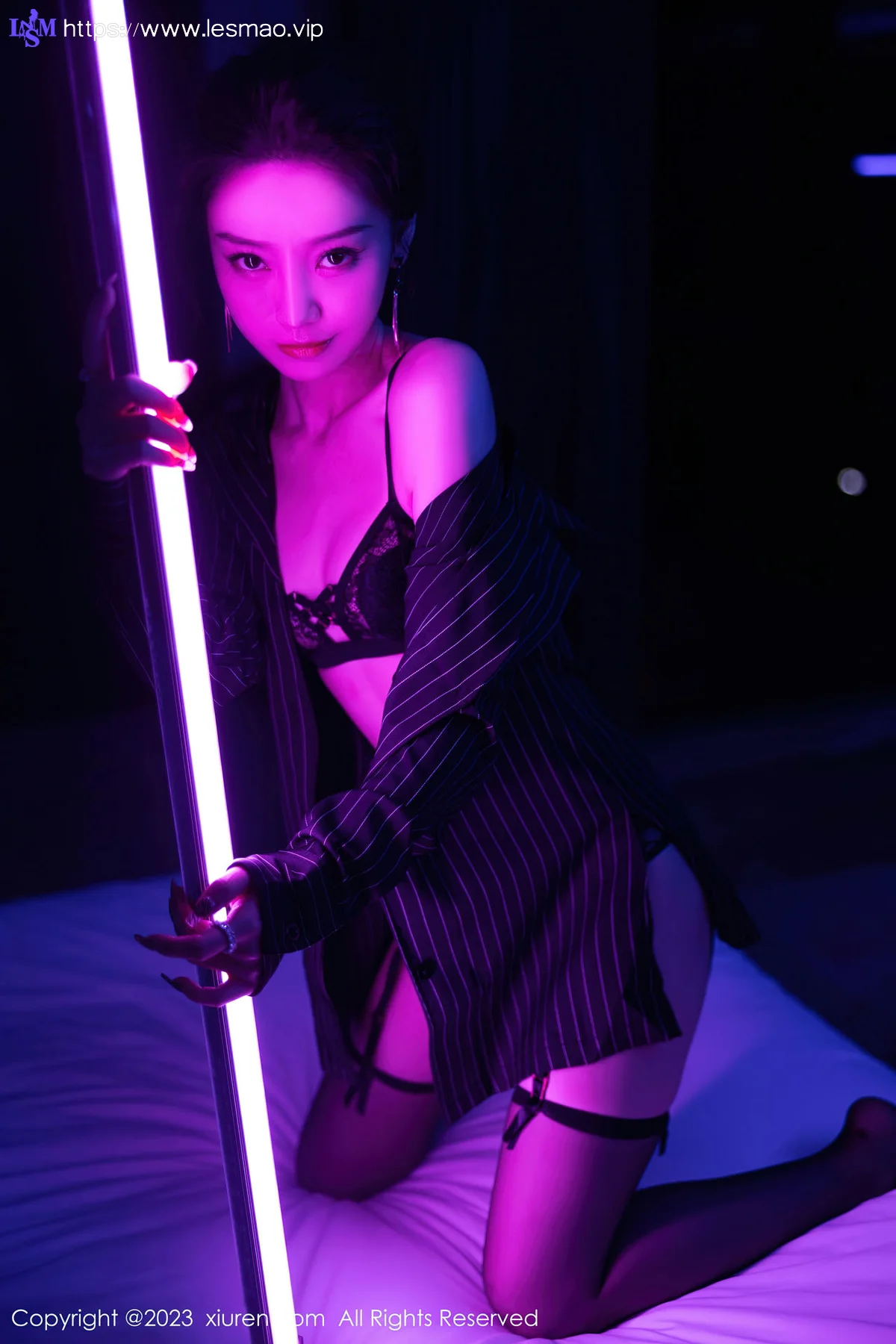 XiuRen 秀人 No.7611  苏曼兮 魅惑黑丝性感写真11 - 76