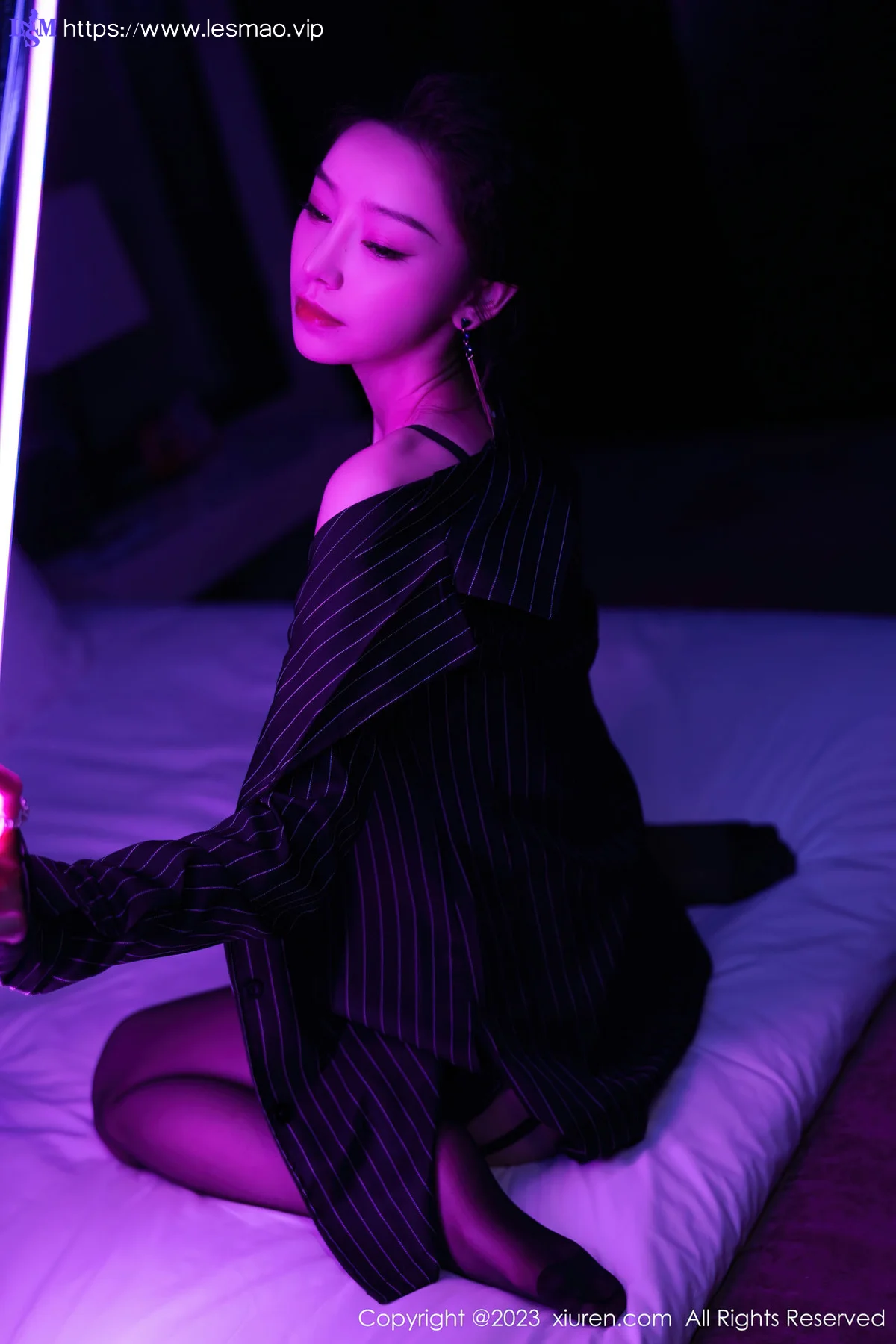XiuRen 秀人 No.7611  苏曼兮 魅惑黑丝性感写真11 - 78