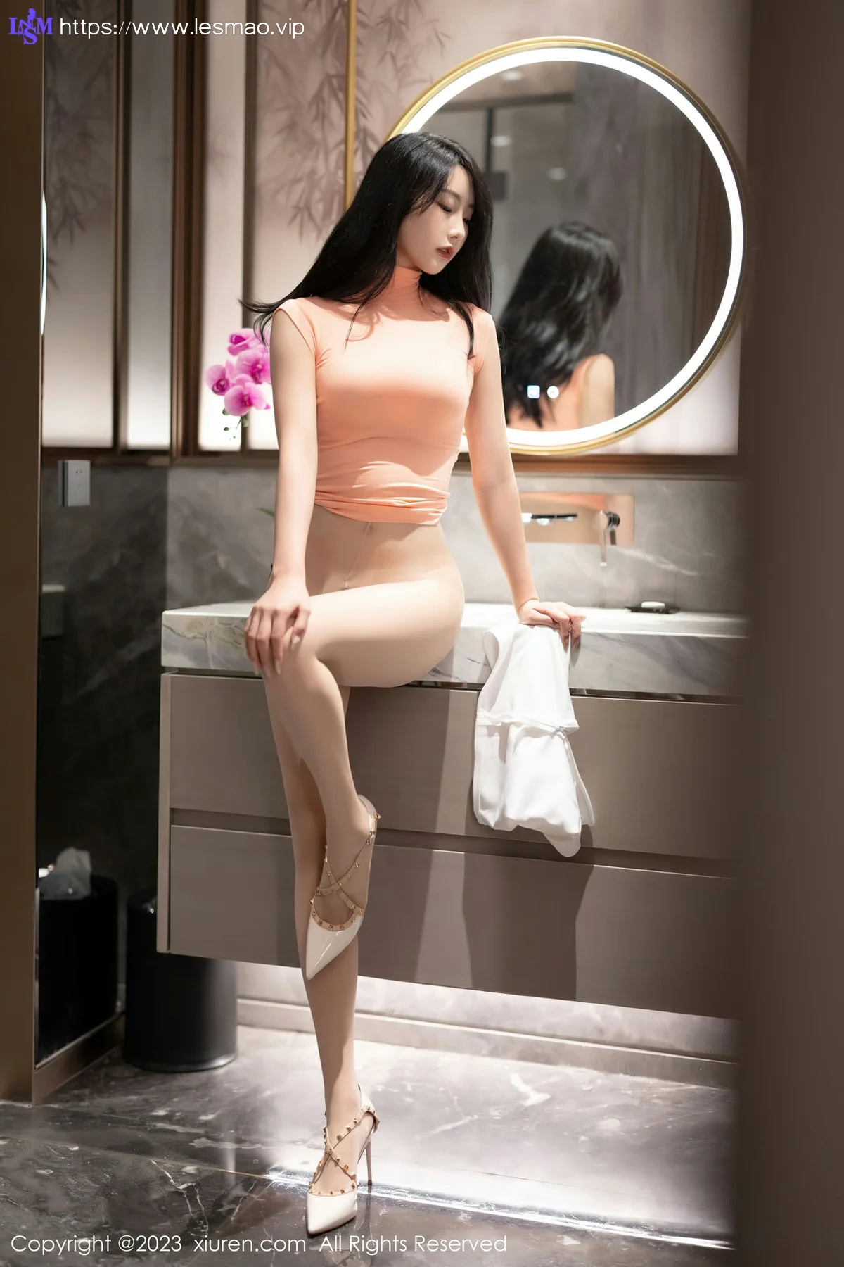 XiuRen 秀人 No.7619  苏苏阿 浅色内衣性感写真33 - 30