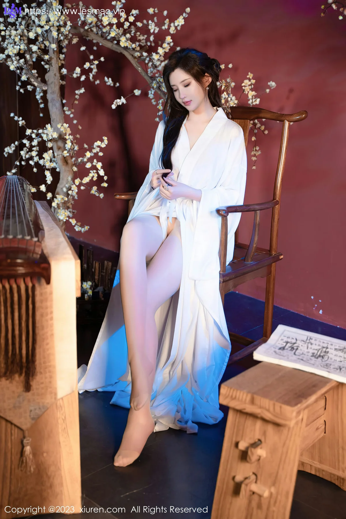 XiuRen 秀人 No.7625  Carol周妍希 白色汉服性感写真22 - 12