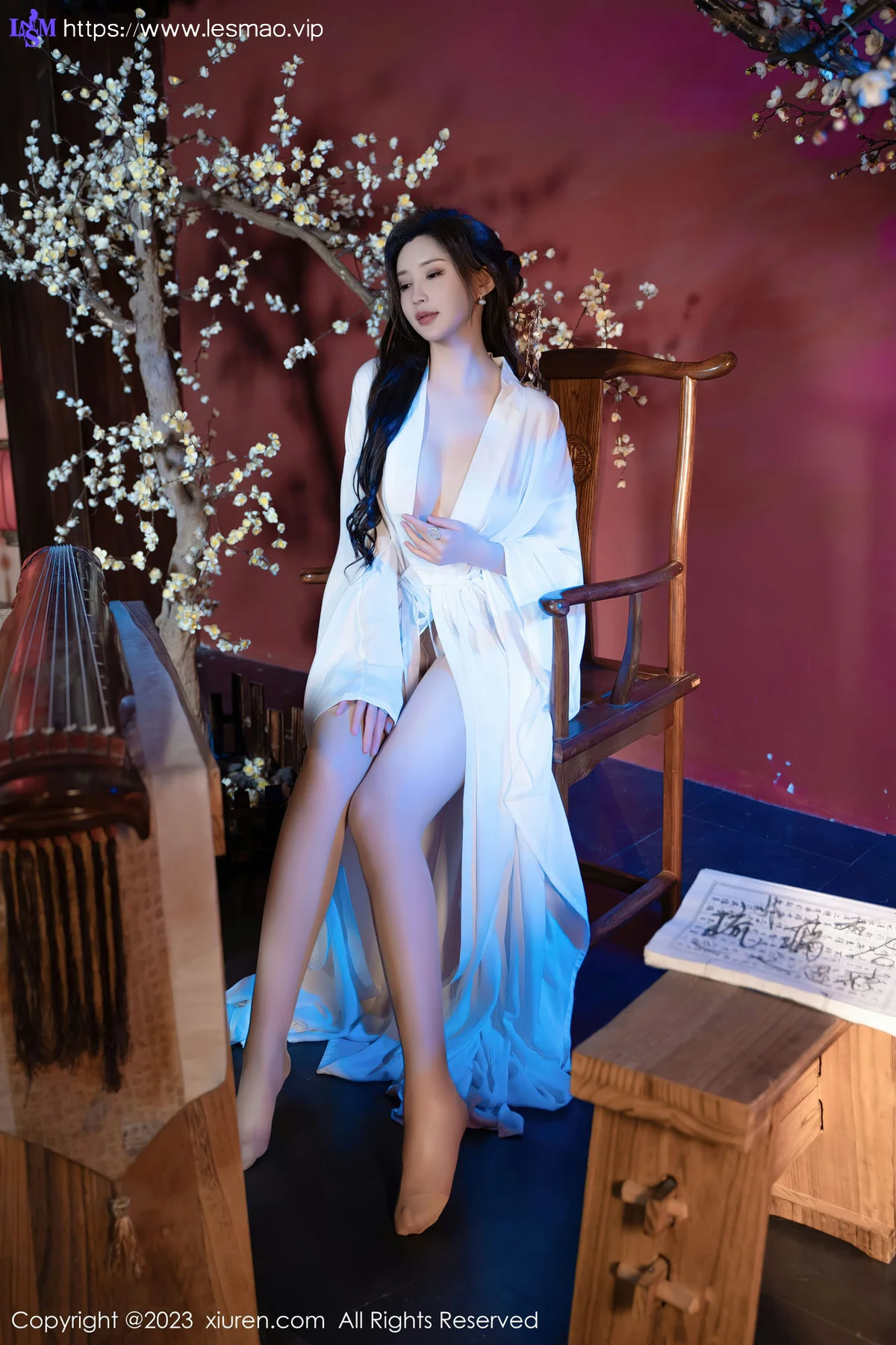XiuRen 秀人 No.7625  Carol周妍希 白色汉服性感写真22 - 17