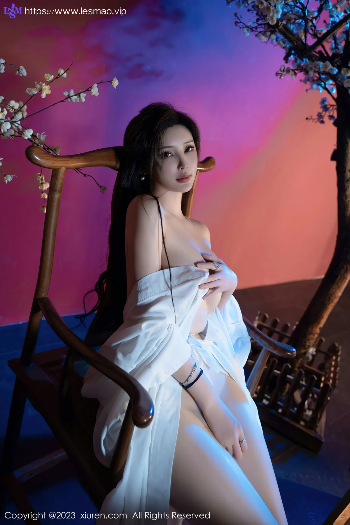 XiuRen 秀人 No.7625  Carol周妍希 白色汉服性感写真22 - 34