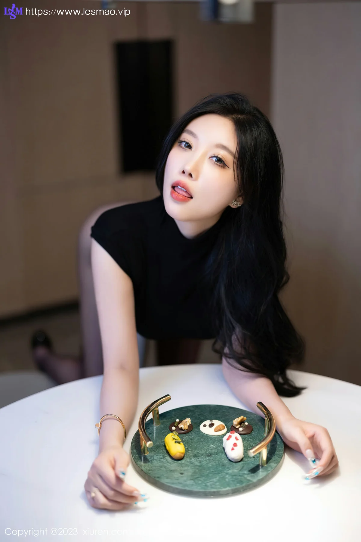 XiuRen 秀人 No.7627  杨晨晨Yome 皮裙蕾丝内衣性感写真11 - 56