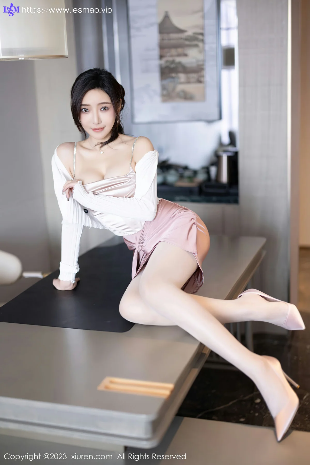 XiuRen 秀人 No.7640  王馨瑶yanni 魅惑黑丝性感写真11 - 38