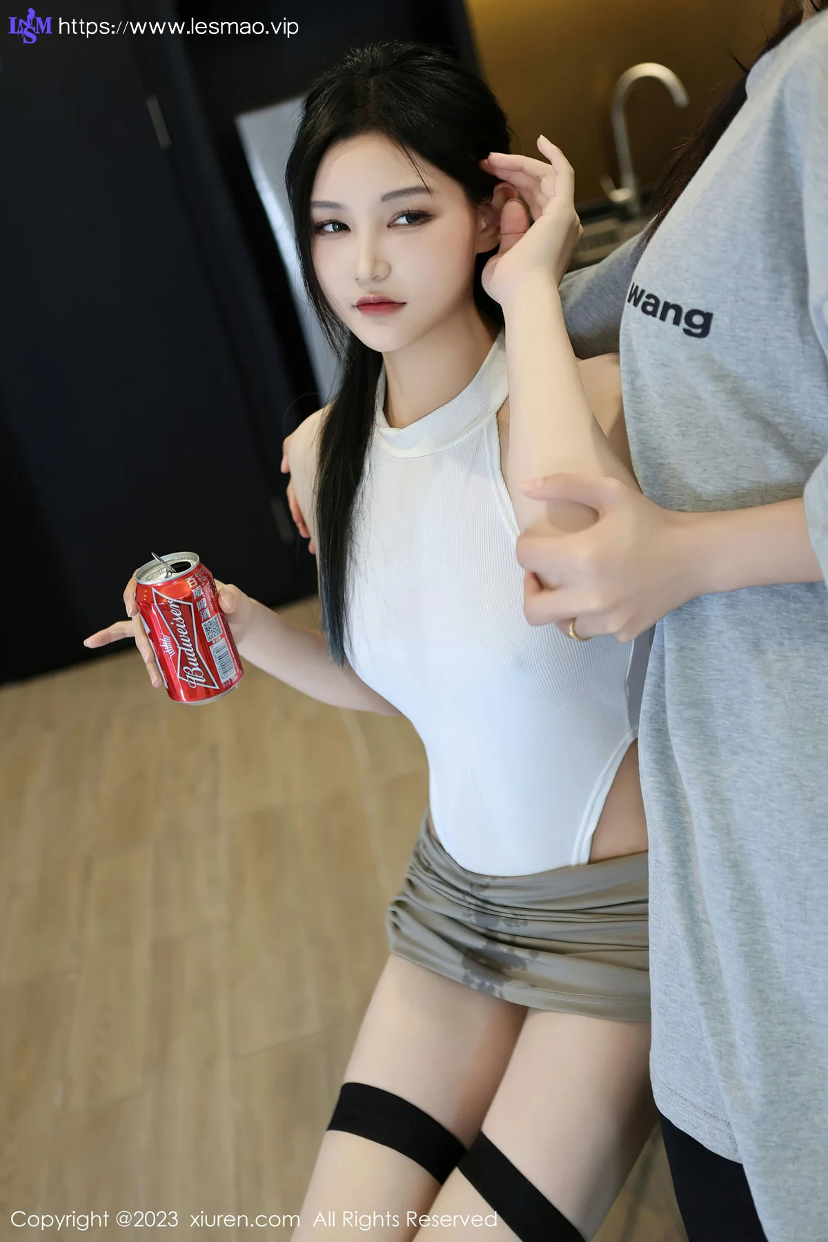 XiuRen 秀人 No.7663  大橘BBKira 首套写真连衣短裙 - 14