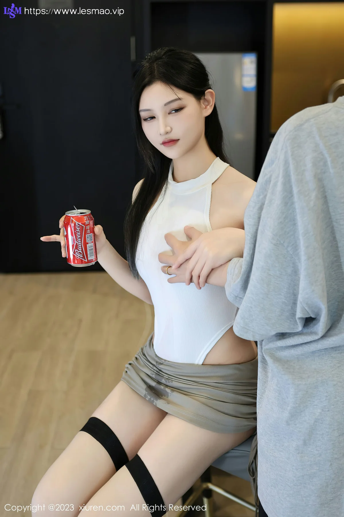 XiuRen 秀人 No.7663  大橘BBKira 首套写真连衣短裙 - 15