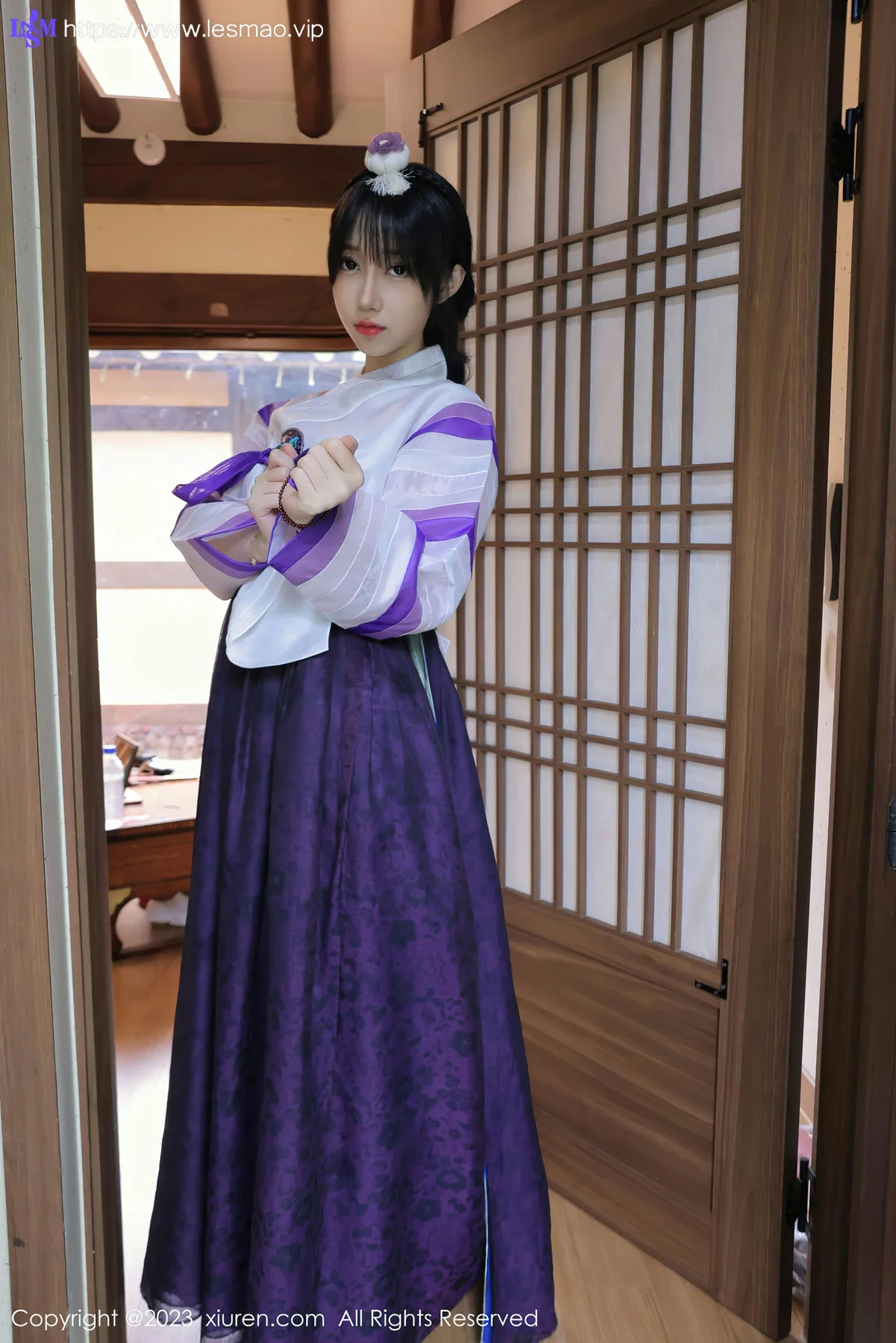 XiuRen 秀人 No.7677  玥儿玥er 大长今服饰济州岛旅拍 - 11