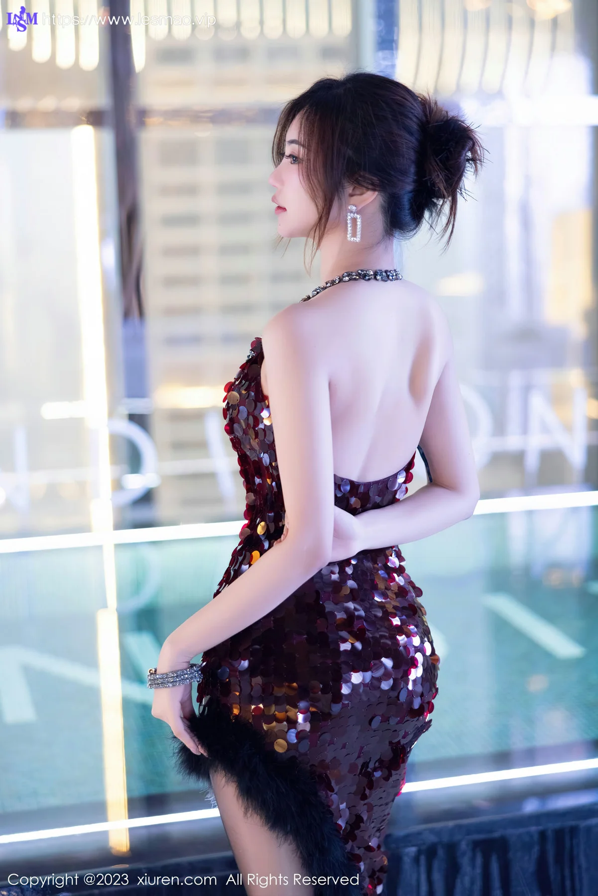 XiuRen 秀人 No.7679  绮里嘉ula 魅惑黑丝性感写真1 - 23
