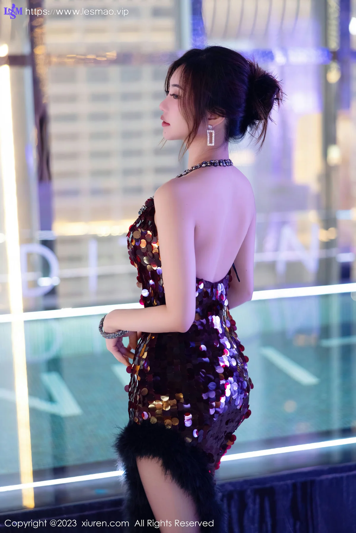 XiuRen 秀人 No.7679  绮里嘉ula 魅惑黑丝性感写真1 - 24