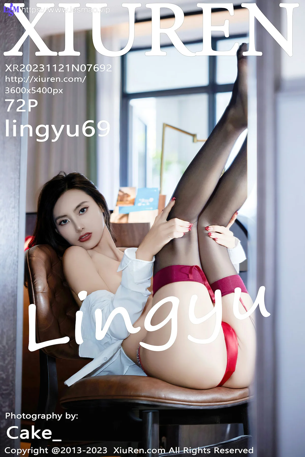 XiuRen 秀人 No.7692  lingyu69 黑色短裙性感写真 - 73