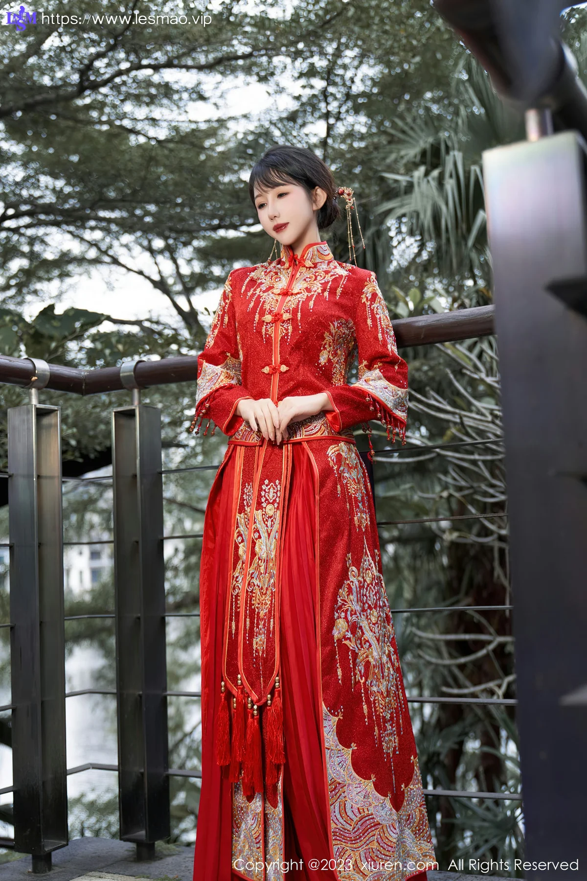XiuRen 秀人 No.7729  波巧酱 专属新娘性感写真1 - 11