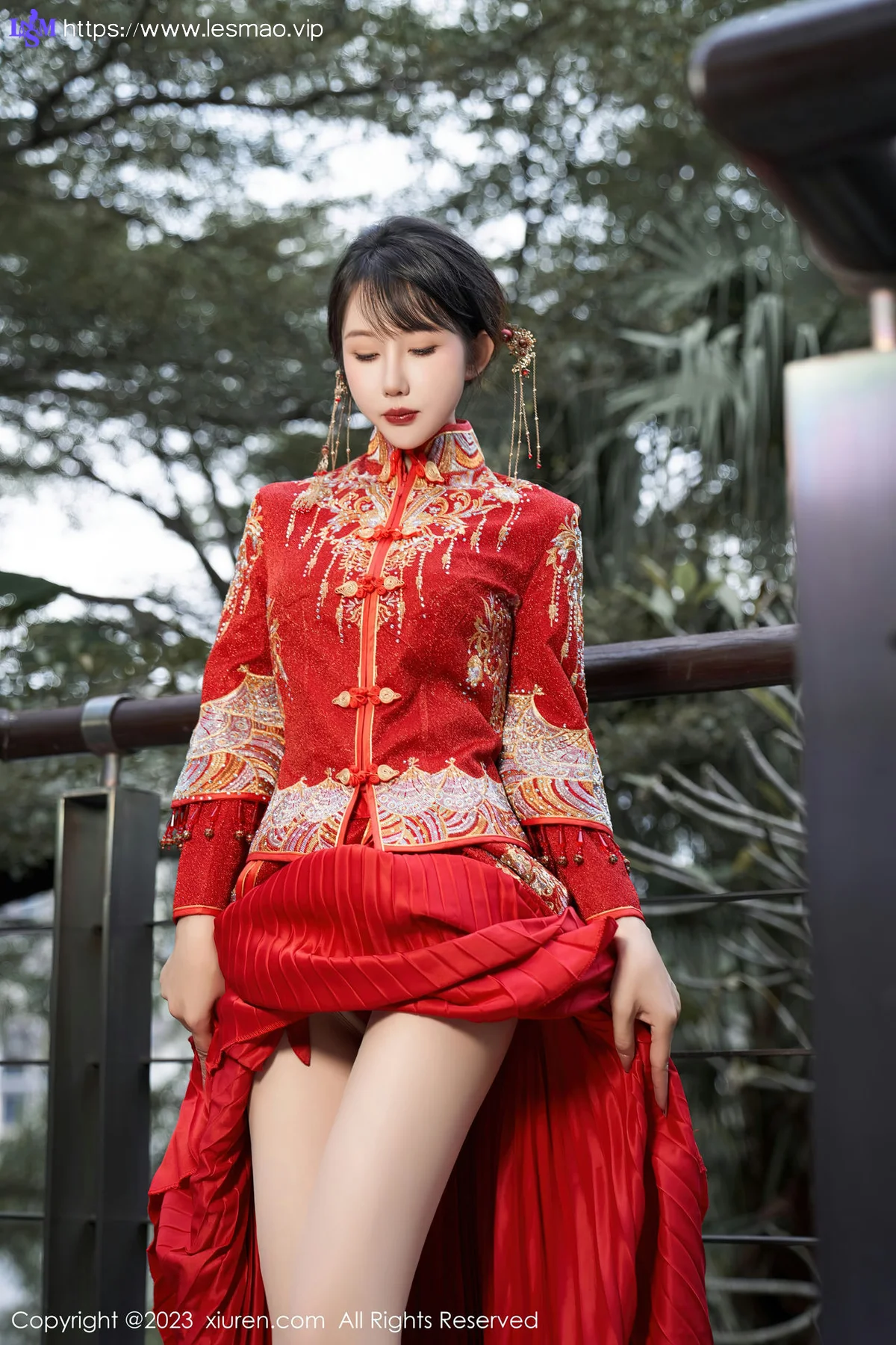 XiuRen 秀人 No.7729  波巧酱 专属新娘性感写真1 - 13
