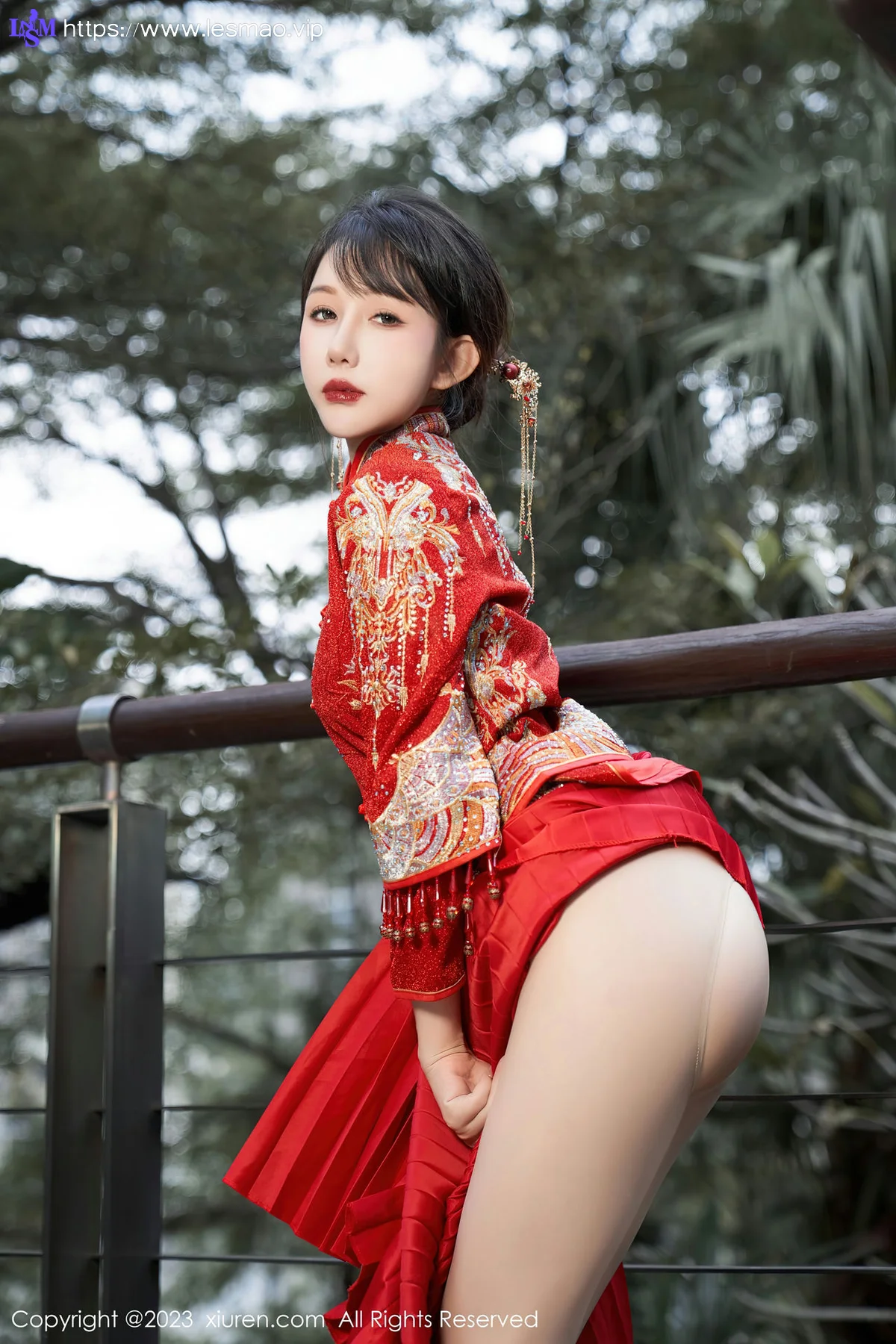 XiuRen 秀人 No.7729  波巧酱 专属新娘性感写真1 - 15
