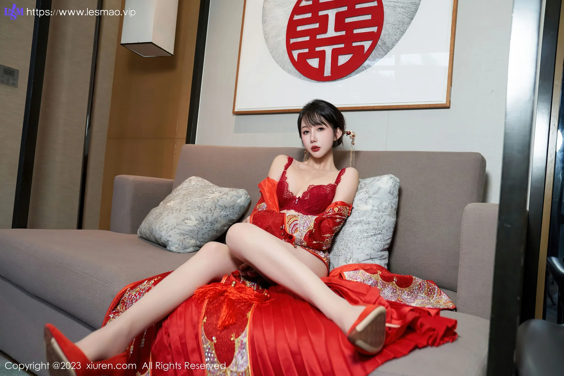XiuRen 秀人 No.7729  波巧酱 专属新娘性感写真1 - 35