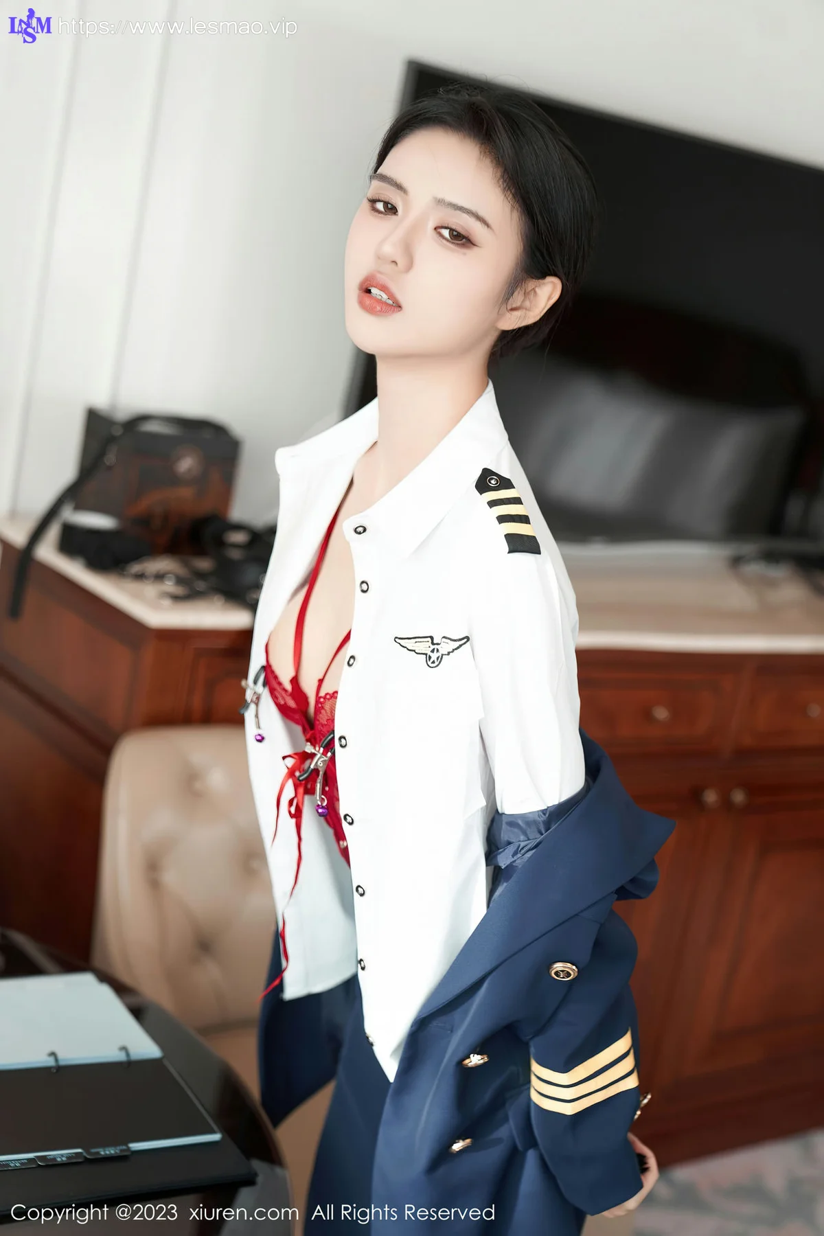 XiuRen 秀人 No.7737  浅浅Danny 秘书角色装扮性感写真1 - 46