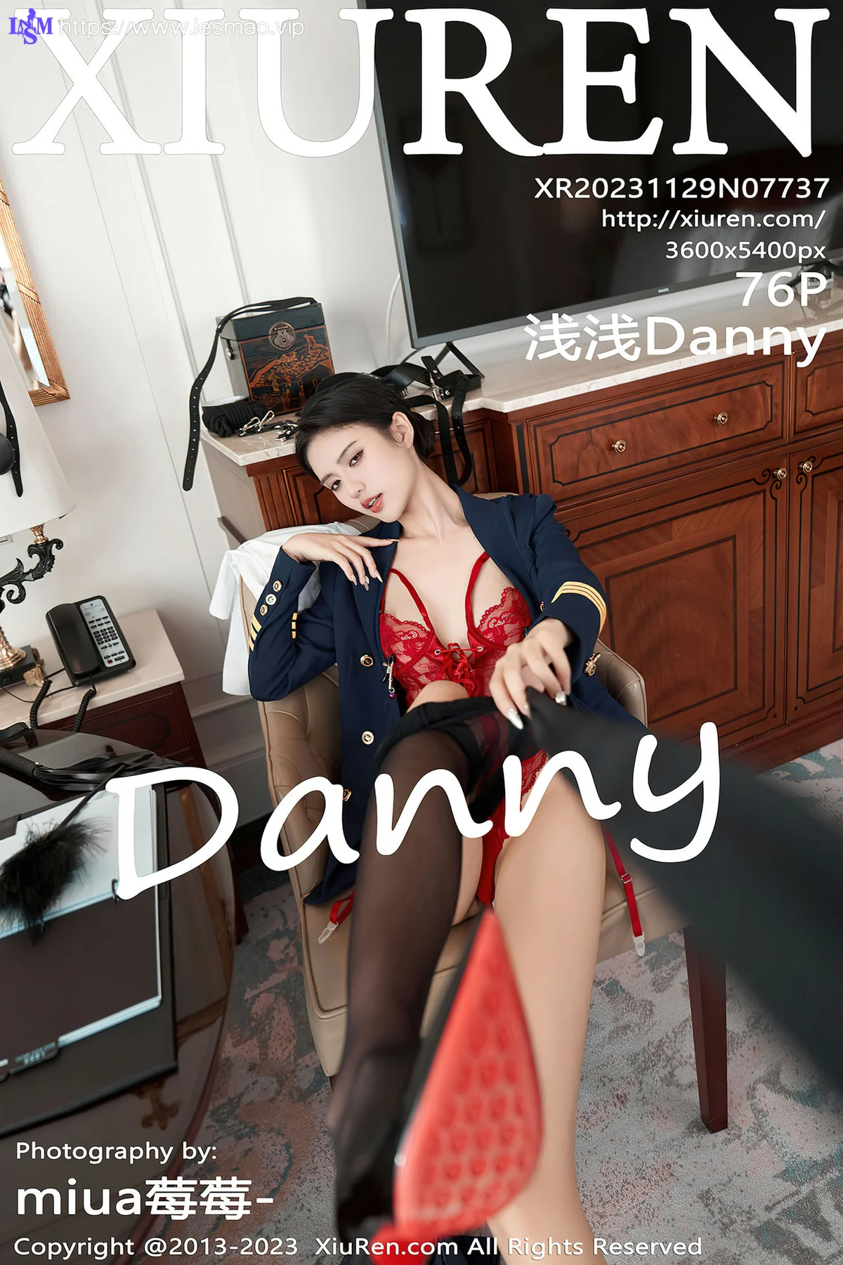 XiuRen 秀人 No.7737  浅浅Danny 秘书角色装扮性感写真1 - 77